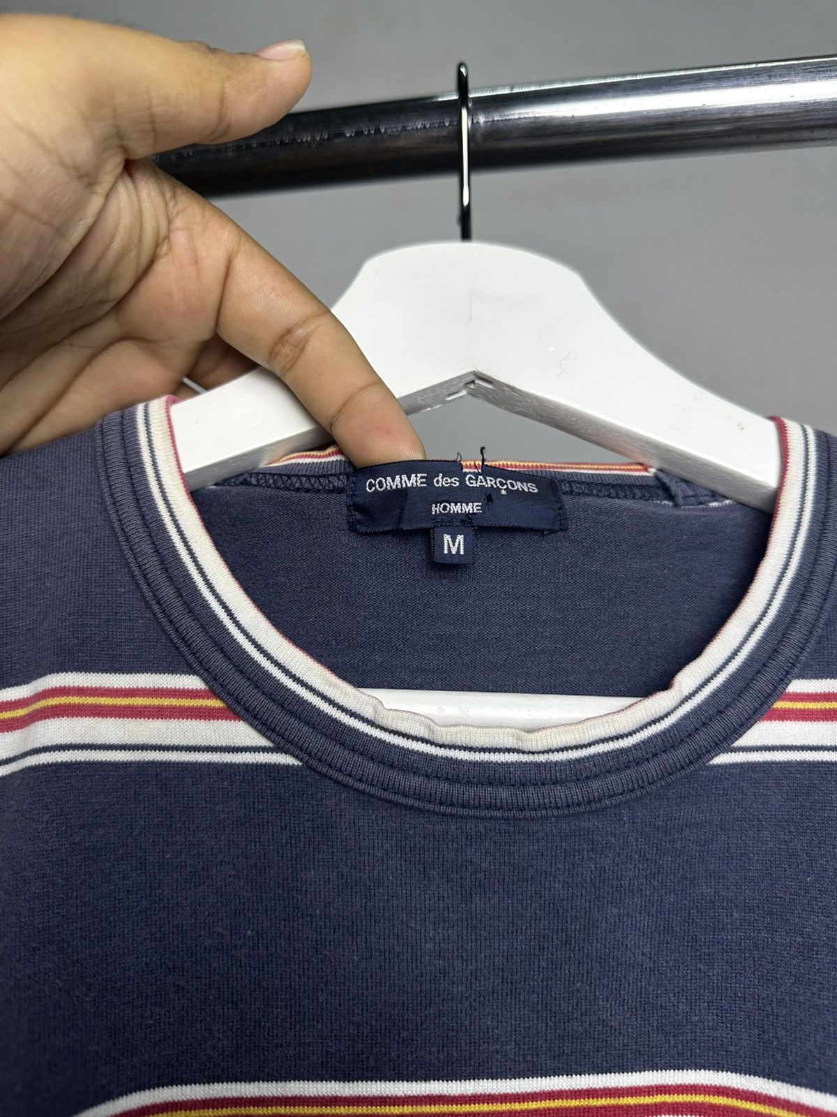 Comme Des Garcons Homme Stripes tshirt 00's