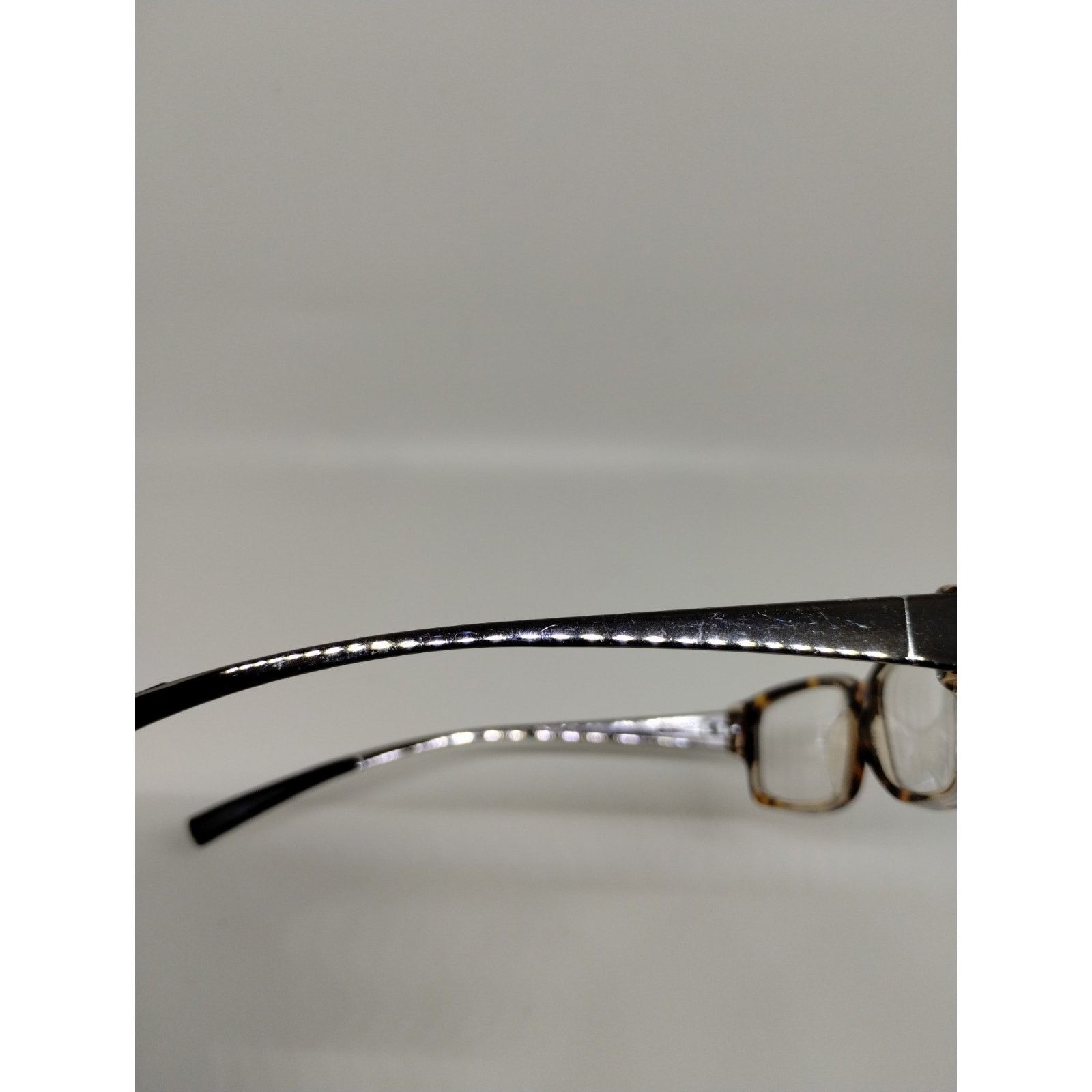 DKNY DKNY DY 4554 3271 Eyeglass Frame Tortoise Frame Silver Arms Size ONE SIZE - 8 Thumbnail