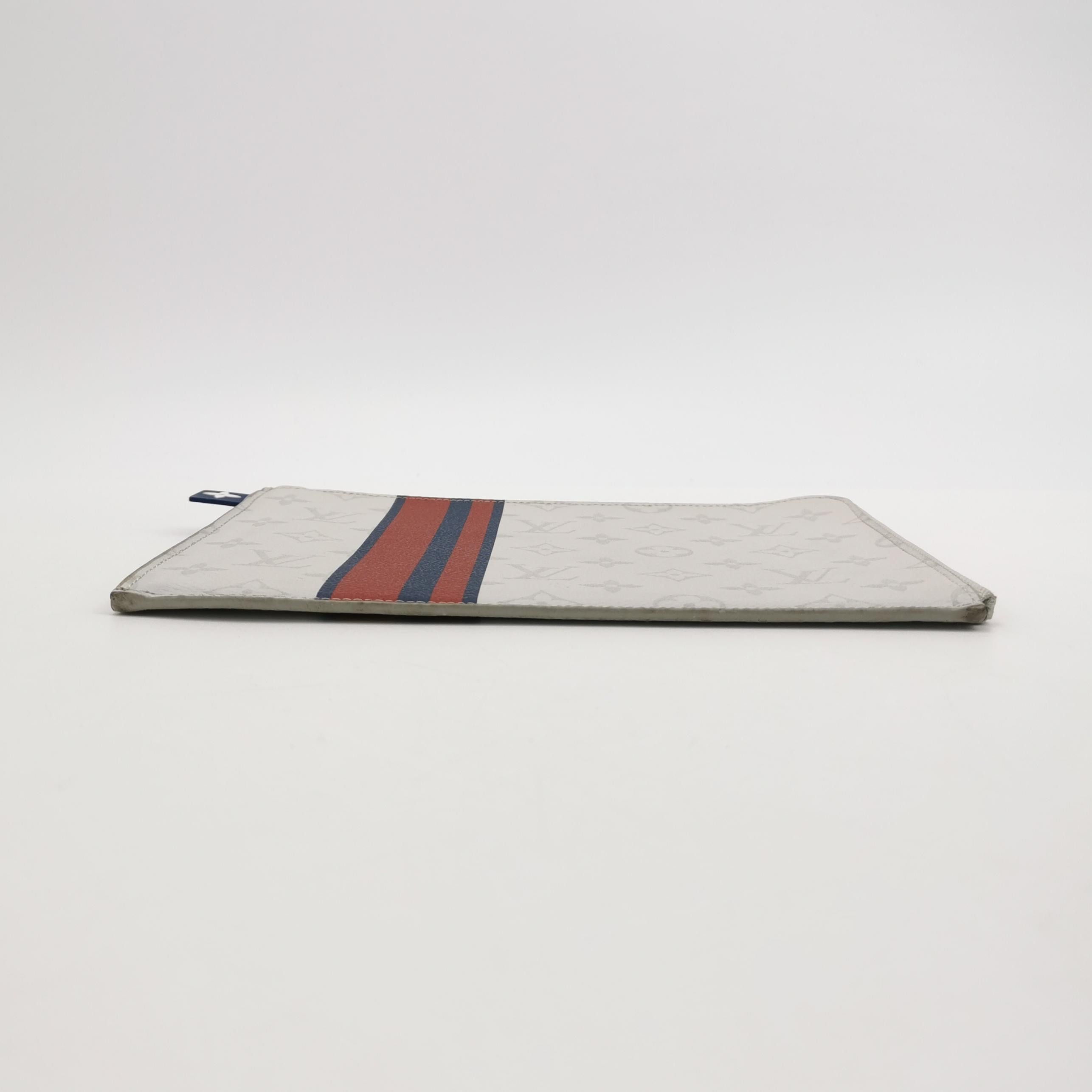 Louis Vuitton Louis Vuitton (LV) Colorblock Stripe Monogram Print Clutch Size ONE SIZE - 1 Thumbnail
