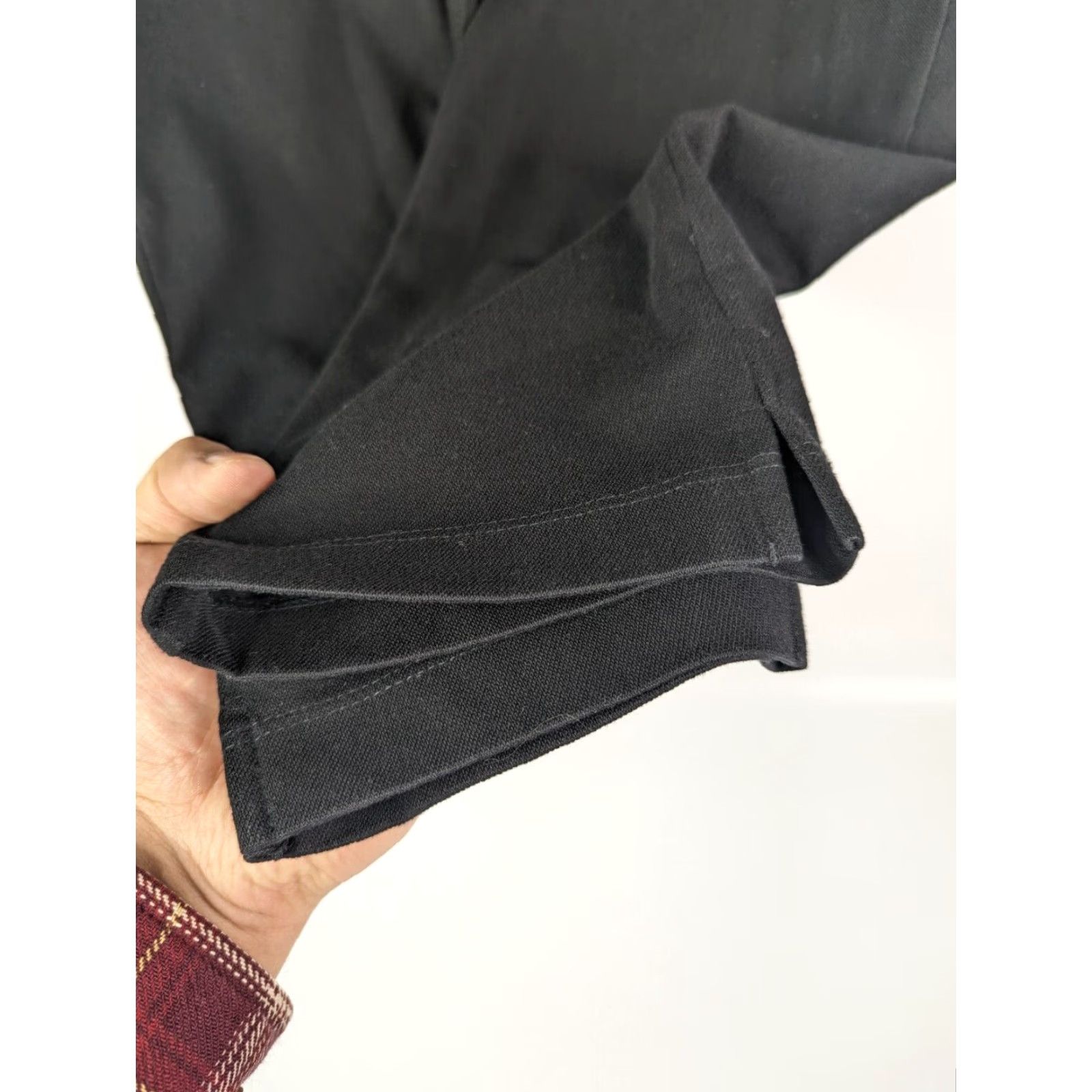 Vintage Susan Graver Black Stretch Cropped Pants Women's Size Small #A234324 Size 28" / US 6 / IT 42 - 3 Thumbnail