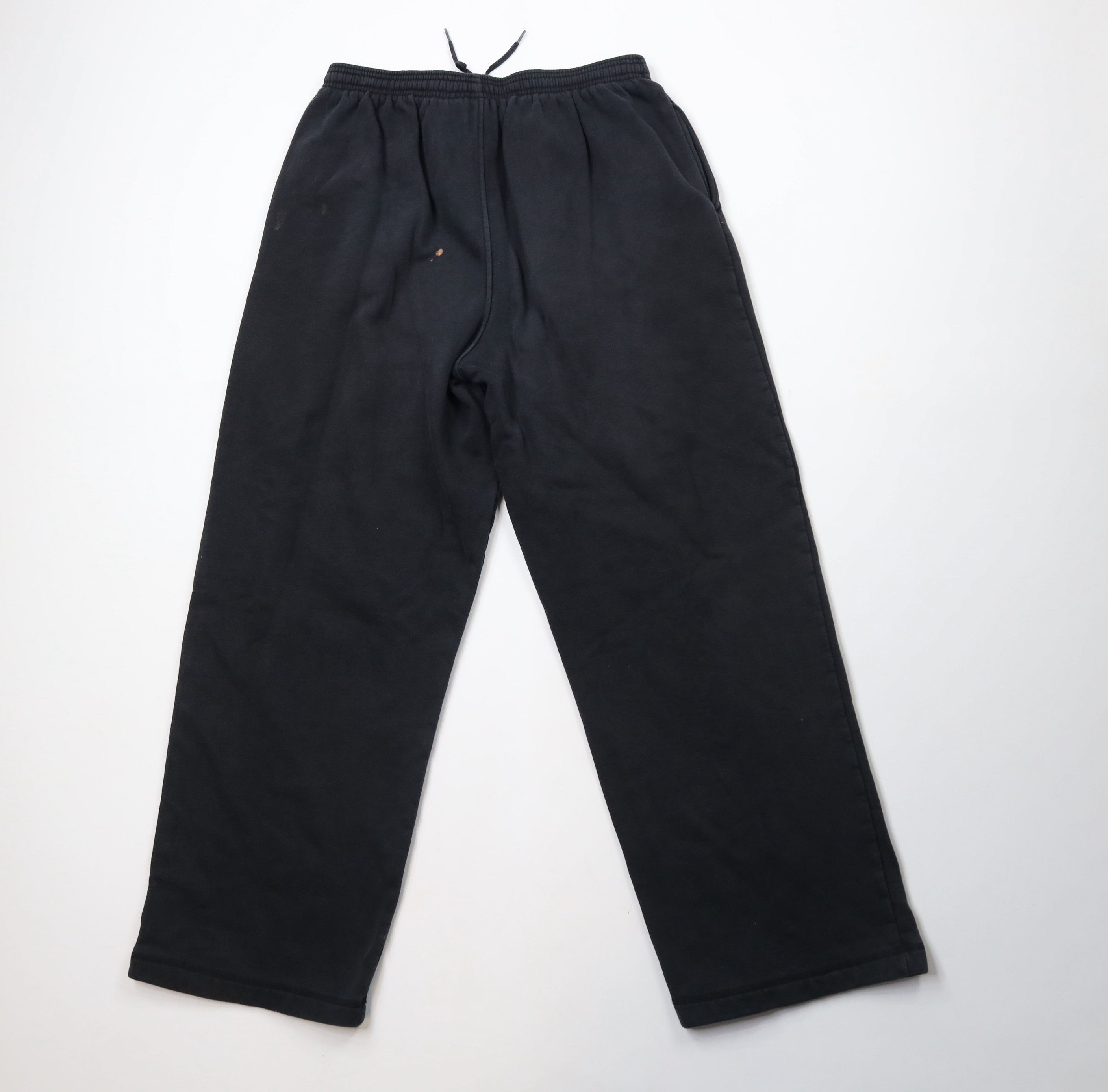 Russell Athletic × Vintage Vintage Y2K Russell Athletic Heavyweight Sweatpants Black Size US 38 / EU 54 - 11 Thumbnail