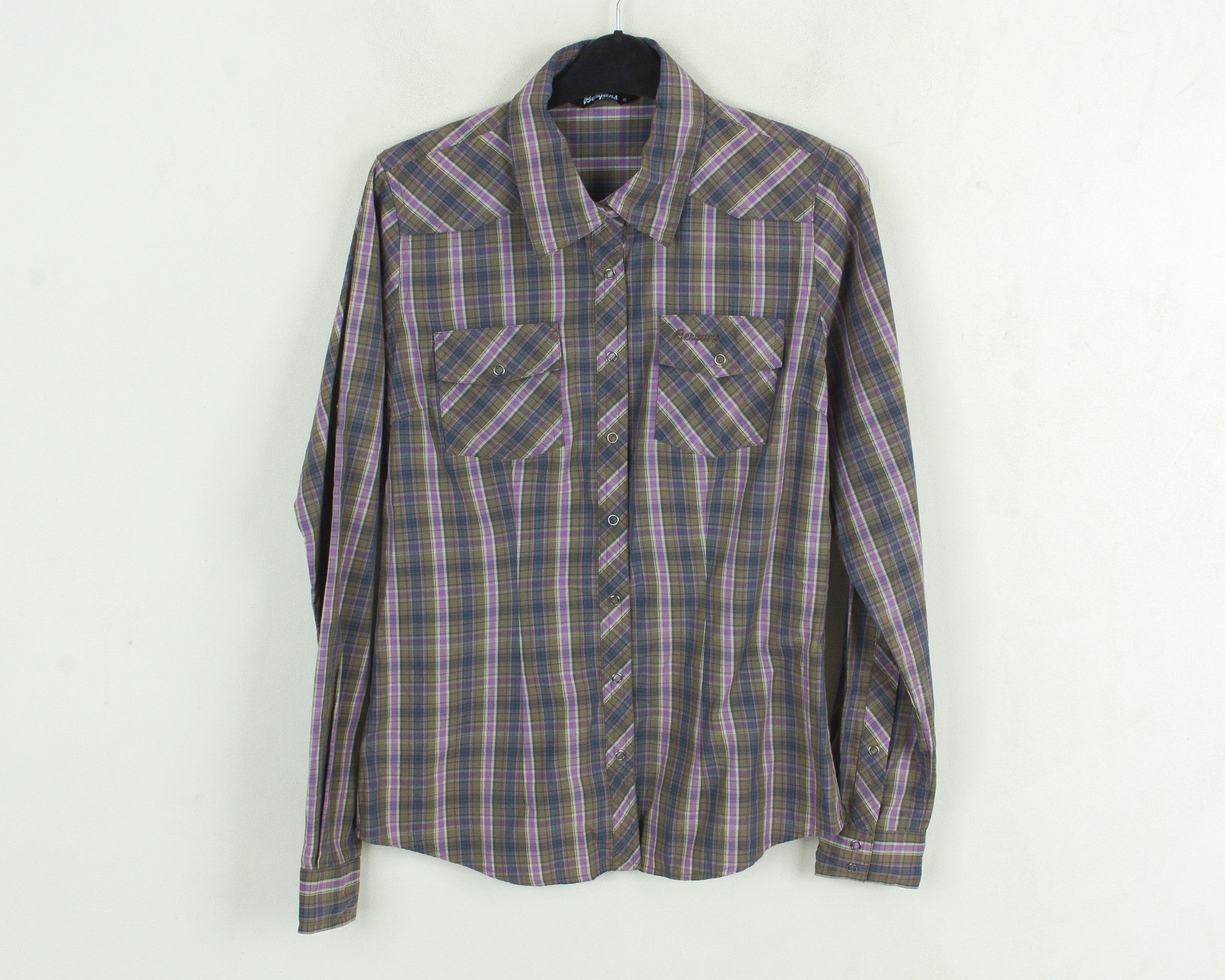 Bergans 5465 LEIRVIK Women's Shirt S hiking EU 36 Casual walk travel Size S / US 4 / IT 40 - 1 Thumbnail