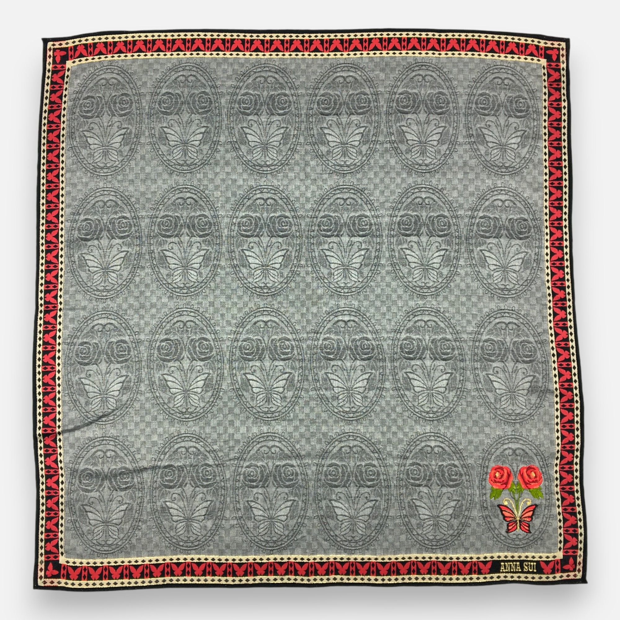 Anna Sui × Vintage Vintage Anna Sui Handkerchief Neckerchief Bandana Size ONE SIZE - 2 Thumbnail