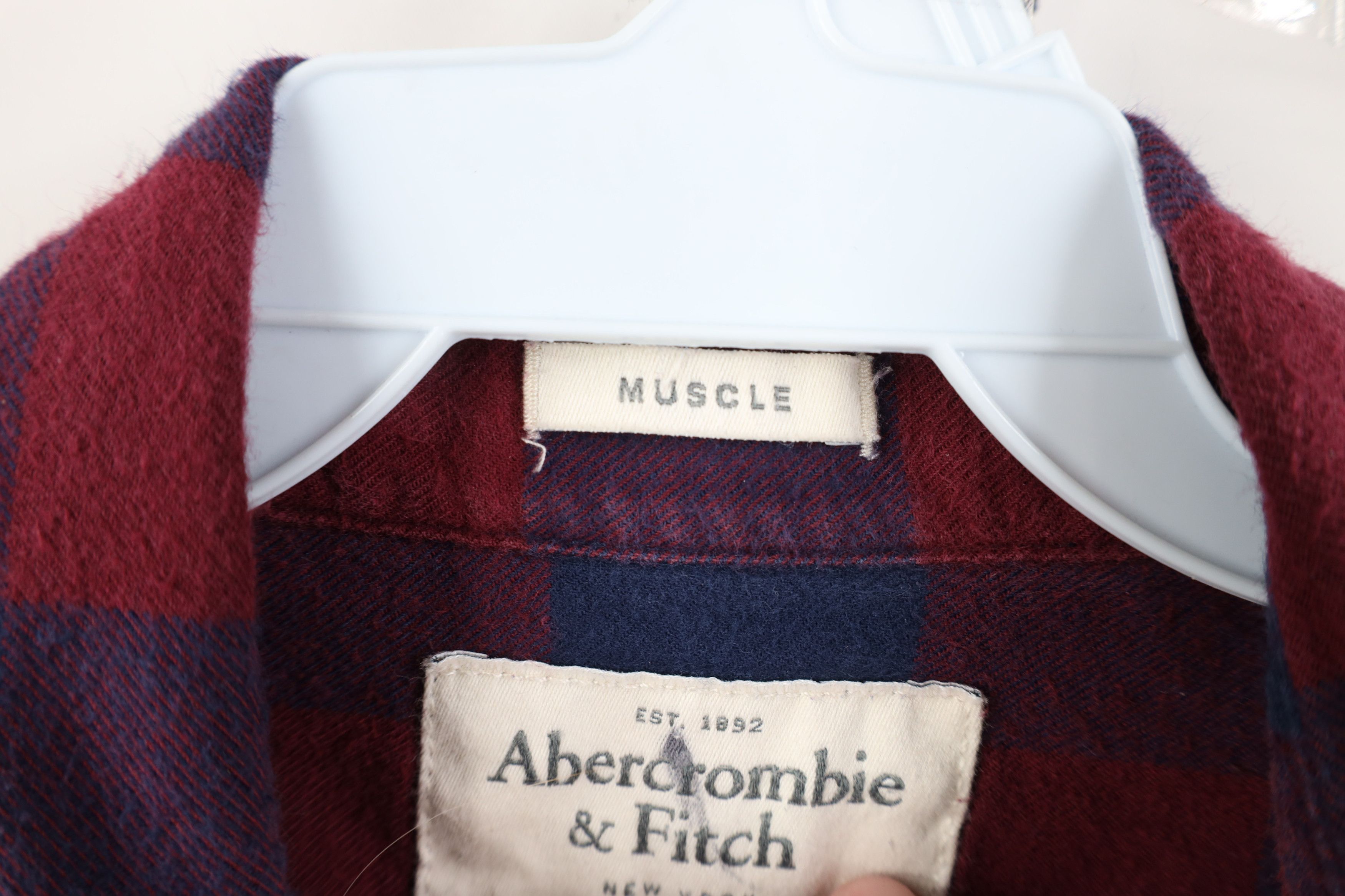 Abercrombie & Fitch Vintage 90s Y2K Abercrombie & Fitch Flannel Button Shirt Size US XL / EU 56 / 4 - 7 Thumbnail