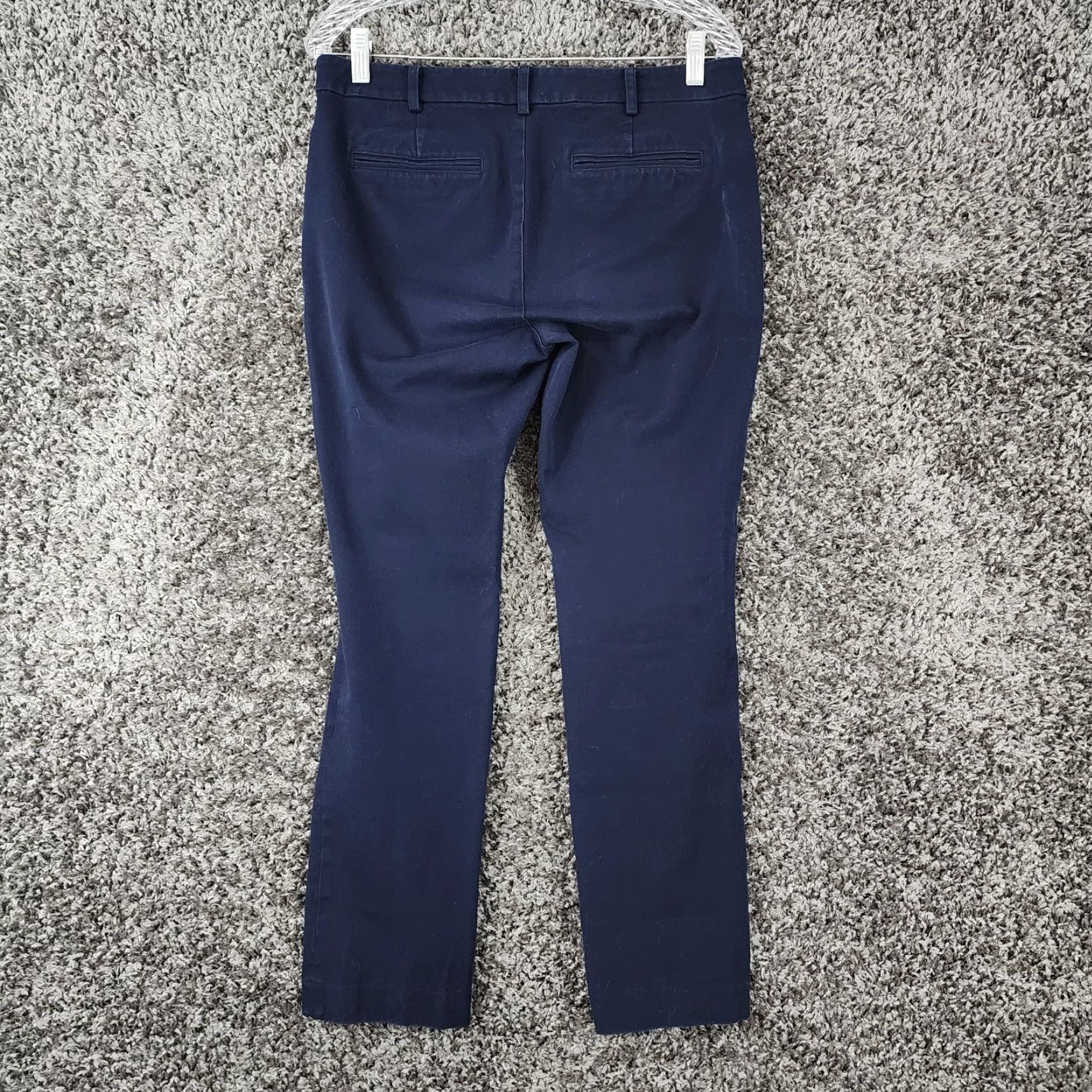 Ralph Lauren VINTAGE? No. Actually: Lauren Ralph Lauren Womens Pants Chino Dress 8 Blue 32x28.5 Womens Size 30" / US 8 / IT 44 - 6 Thumbnail