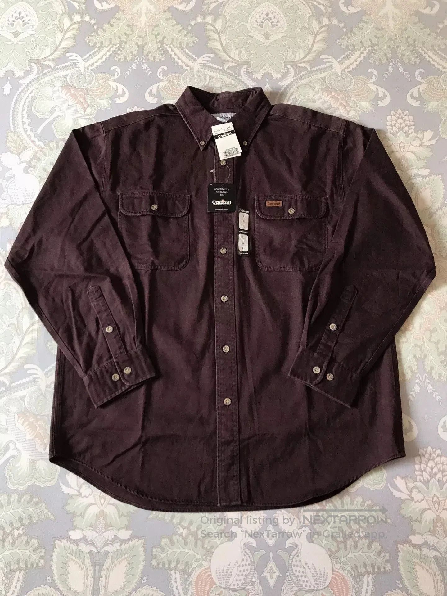 Carhartt Carhartt S09 DWN Work Shirt. Size US L / EU 52-54 / 3 - 1 Thumbnail