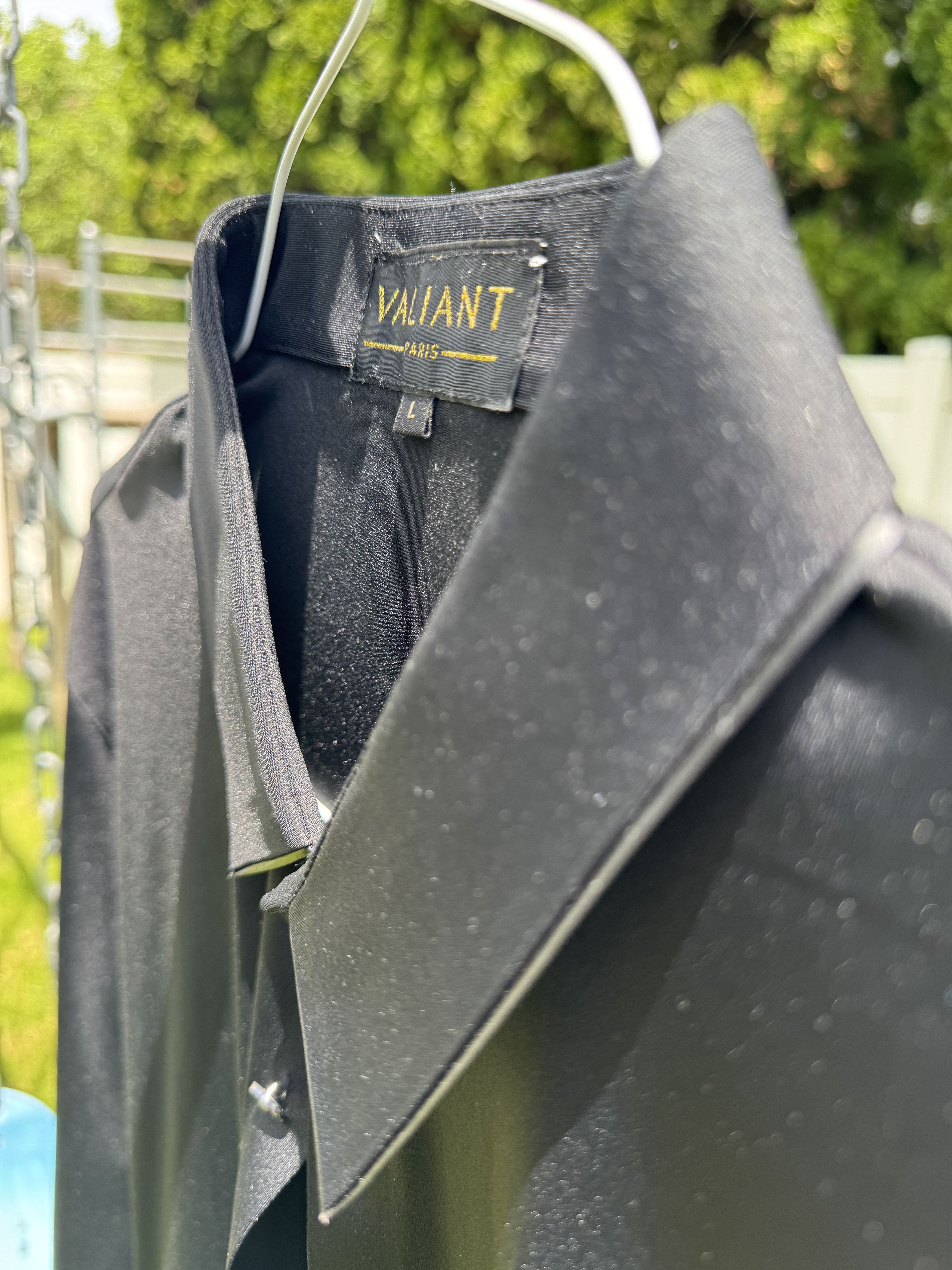 Other Valiant Men's Black Formal Shirt, L Size US L / EU 52-54 / 3 - 6 Thumbnail