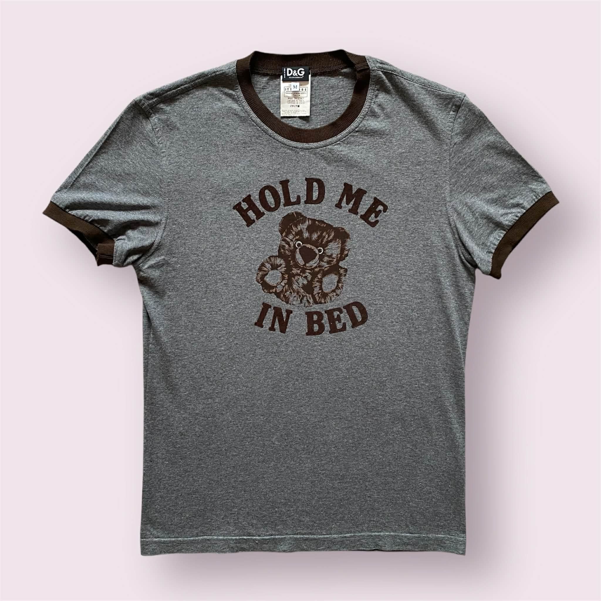 Dolce & Gabbana Dolce & Gabbana Hold Me In Bed Teddy Bear T-Shirt D&G Size US M / EU 48-50 / 2 - 1 Thumbnail