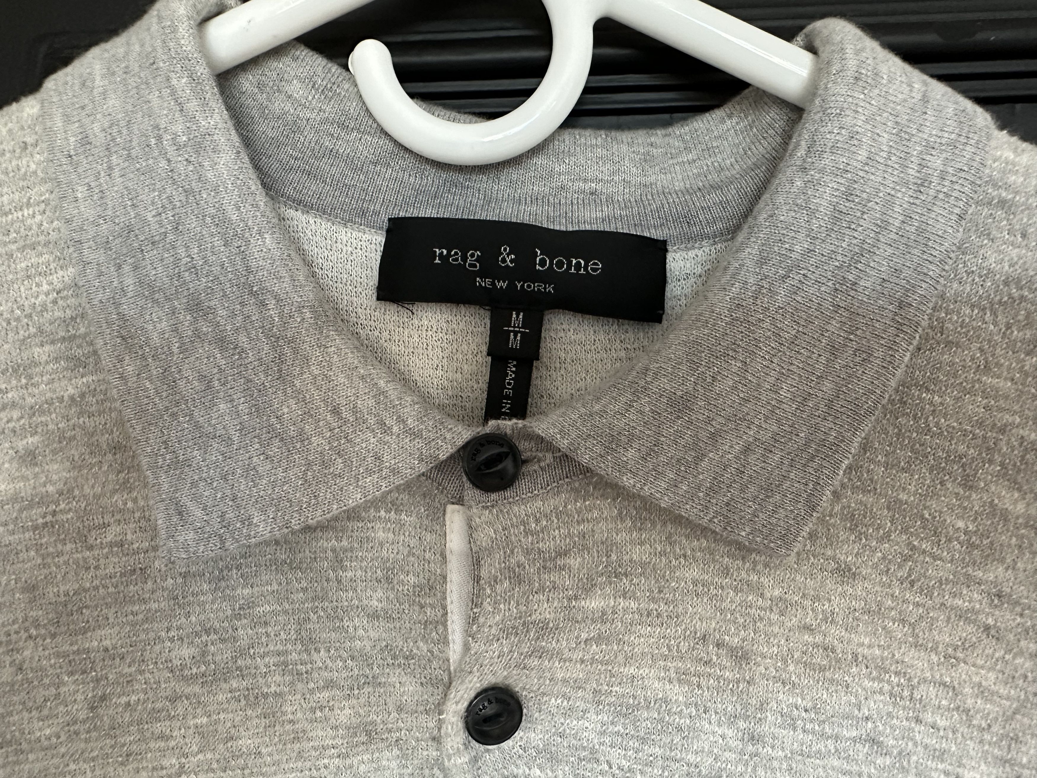 Rag & Bone rag & bone Lightweight Knit Polo Size US M / EU 48-50 / 2 - 6 Thumbnail