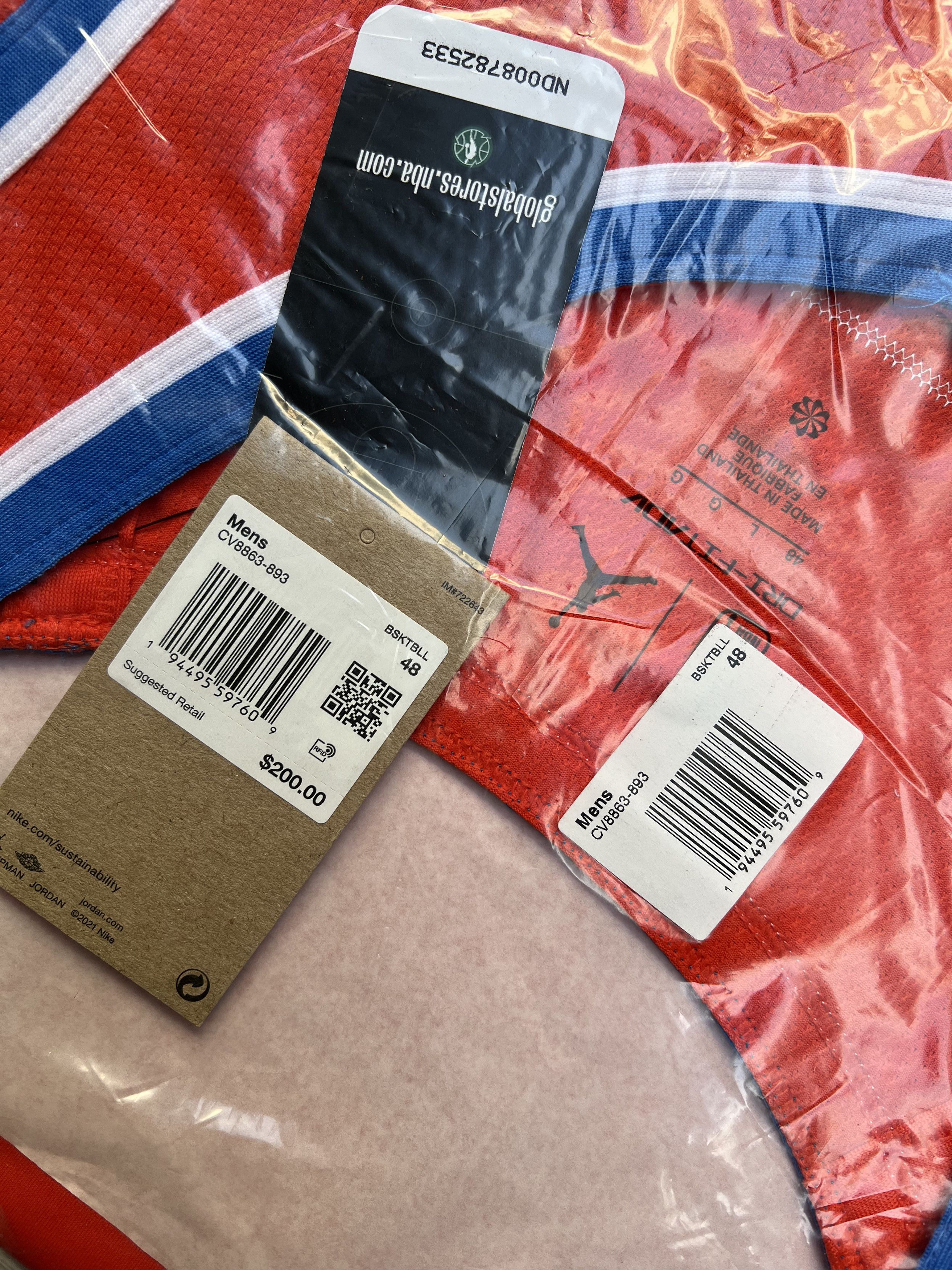 NBA × Nike Chet Holmgren Oklahoma City Thunder Authentic Jersey Size US L / EU 52-54 / 3 - 7 Thumbnail
