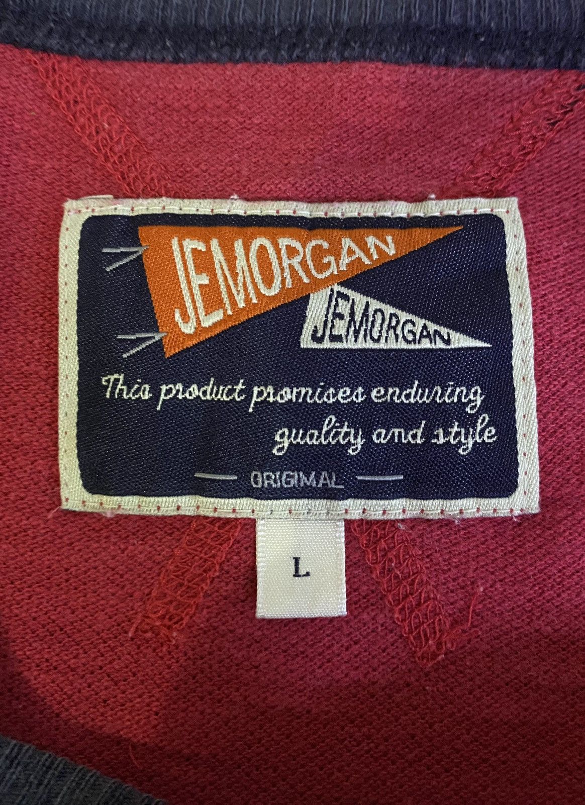 Japanese Brand JEMORGAN Spell Out Skull Design Style Size US M / EU 48-50 / 2 - 7 Thumbnail