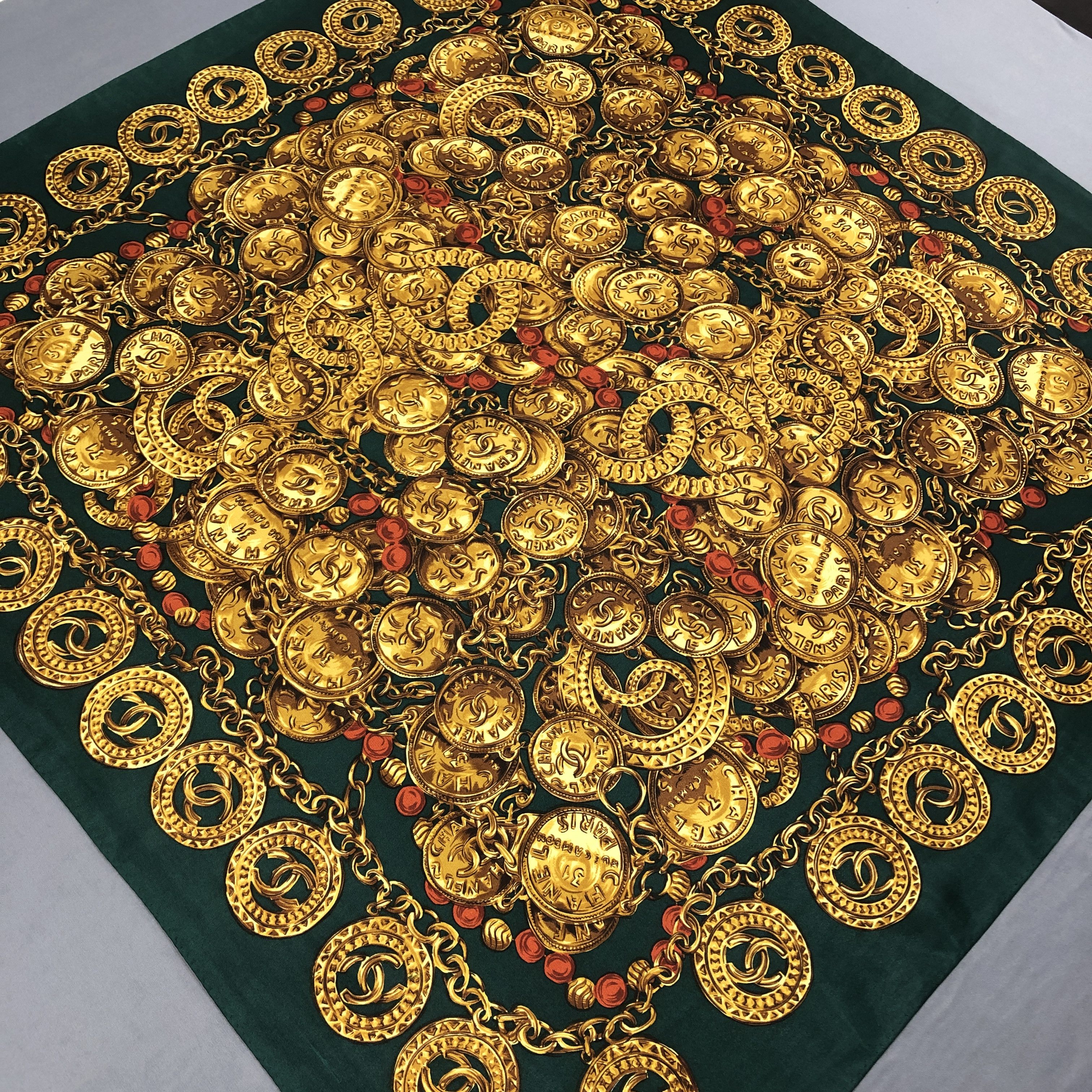 Other Vintage Sophisticato SILK Scarf Twill Stole Wraps Scarves Size ONE SIZE - 5 Thumbnail