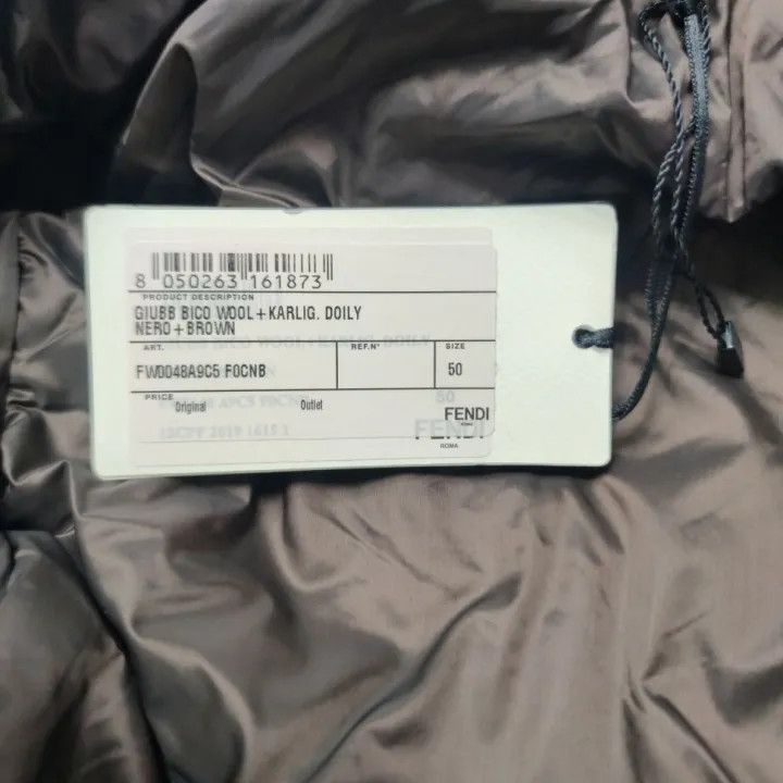 Fendi Fendi Color Block Logo Zip-Up Casual Jacket -2507 Size US L / EU 52-54 / 3 - 4 Thumbnail