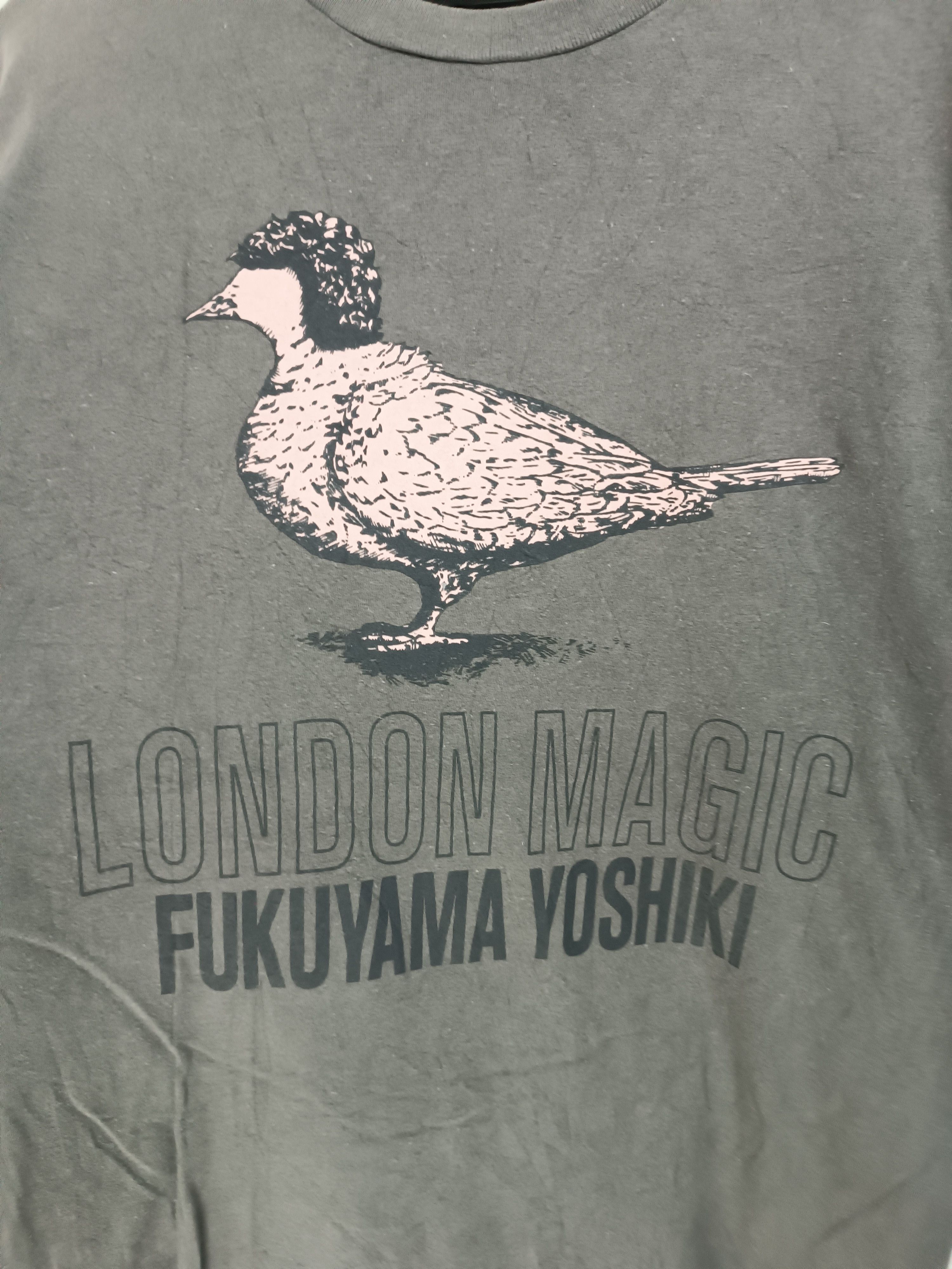 Band Tees VINTAGE YOSHIKI FUKUYAMA LONDON MAGIC TEE endoh okui Size US M / EU 48-50 / 2 - 5 Thumbnail