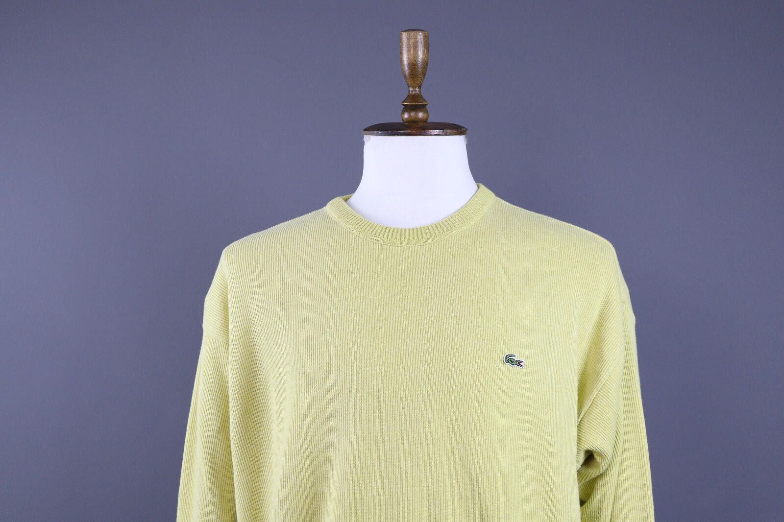 Lacoste Men Lacoste Cotton Long Sleeve Knit Jumper Sweater Size 7 Size US M / EU 48-50 / 2 - 2 Thumbnail