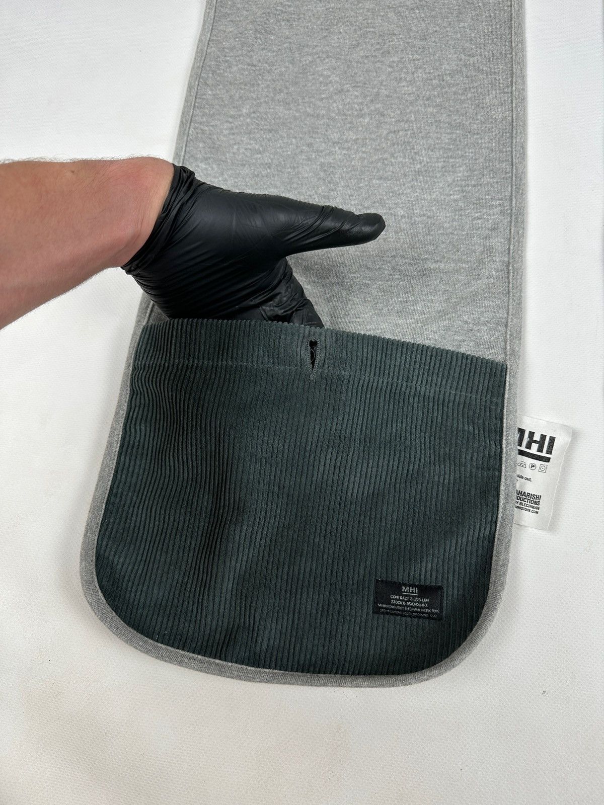 Japanese Brand Maharishi (MHI) Double Pocket Fleece Scarf Size ONE SIZE - 5 Thumbnail