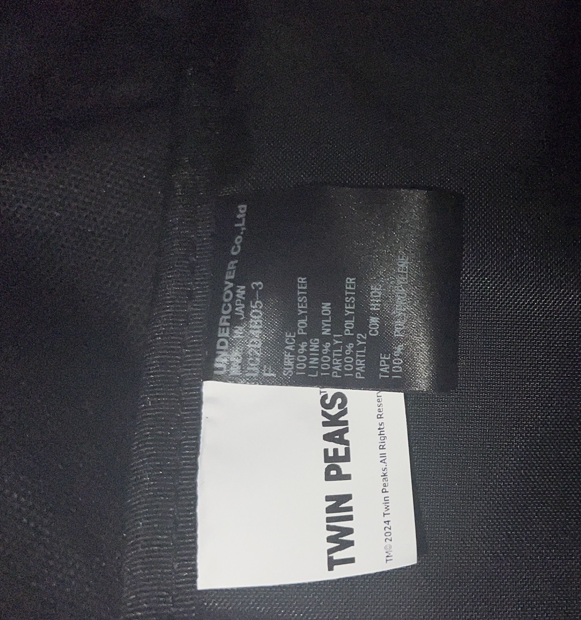 Undercover Undercover Twin Peak Backpack Black Nylon & Leather Size ONE SIZE - 4 Thumbnail