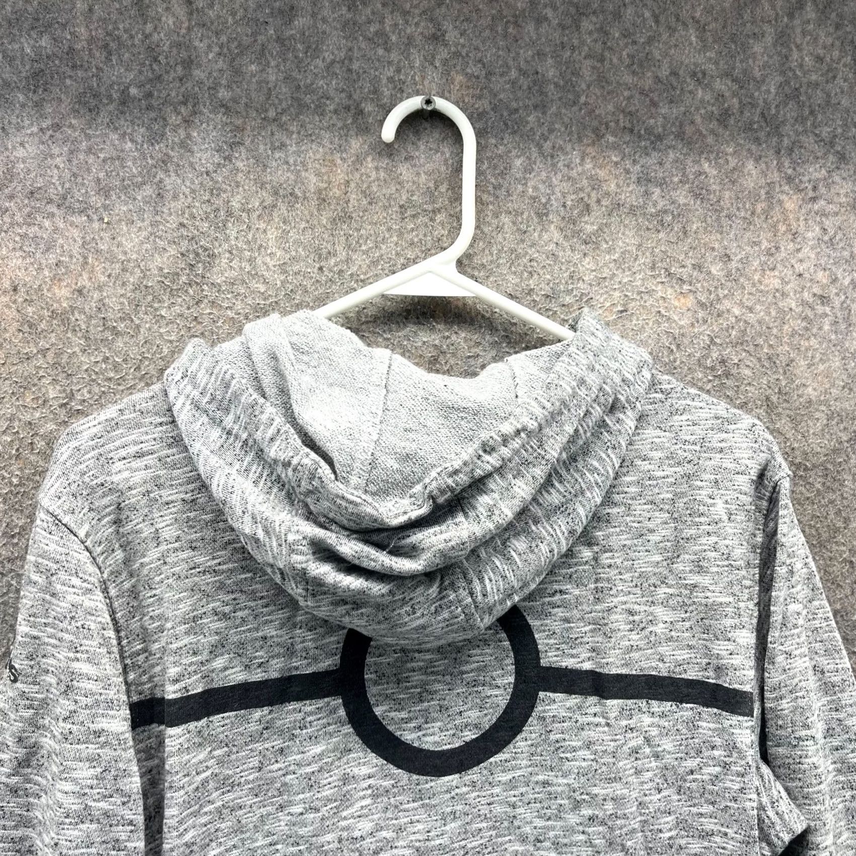 Adidas Adidas Hoodie Mens Small Gray Heather Pullover Jacket Drawstring Activewear Shirt Size US S / EU 44-46 / 1 - 3 Thumbnail