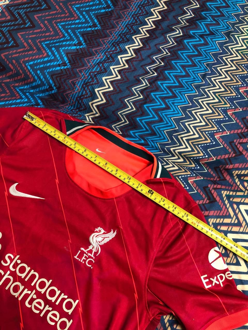 Nike T-Shirt Nike logo L.F.C. red Y2K Vintage Jerseys Size US S / EU 44-46 / 1 - 20 Thumbnail