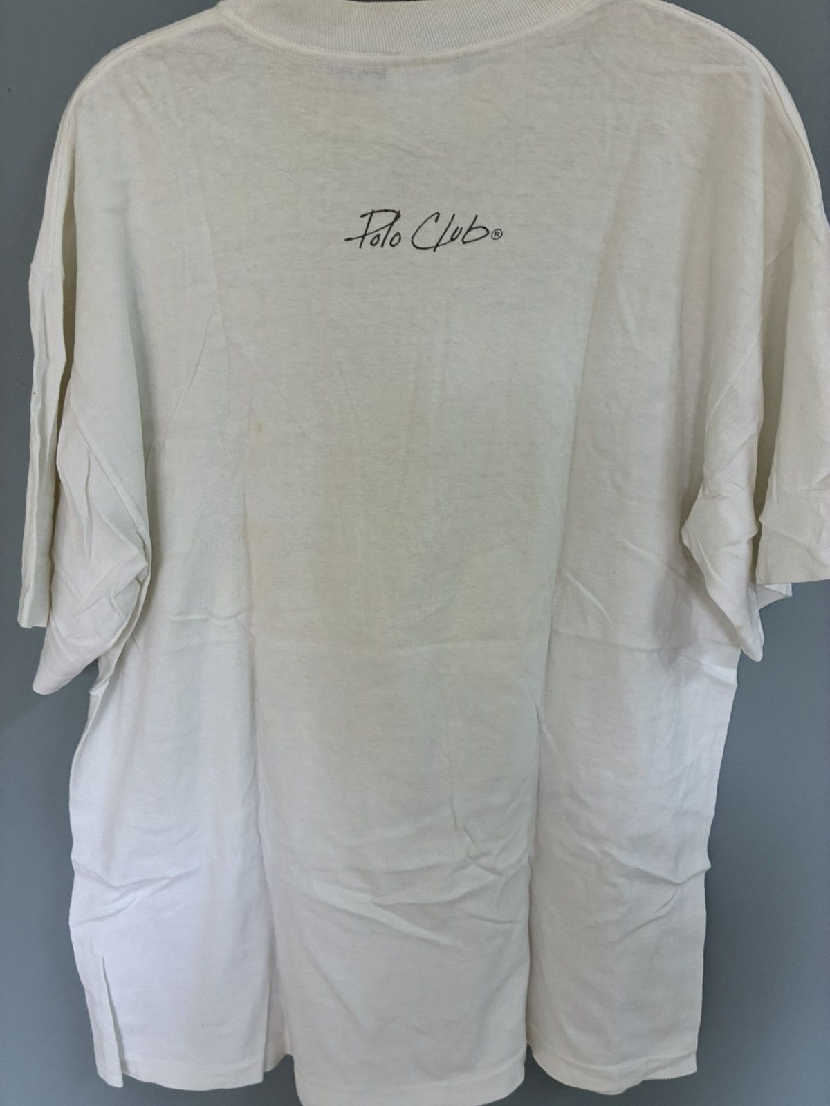 Vintage Vintage 90s Polo Club Best Buddy! t shirt Size US L / EU 52-54 / 3 - 4 Thumbnail