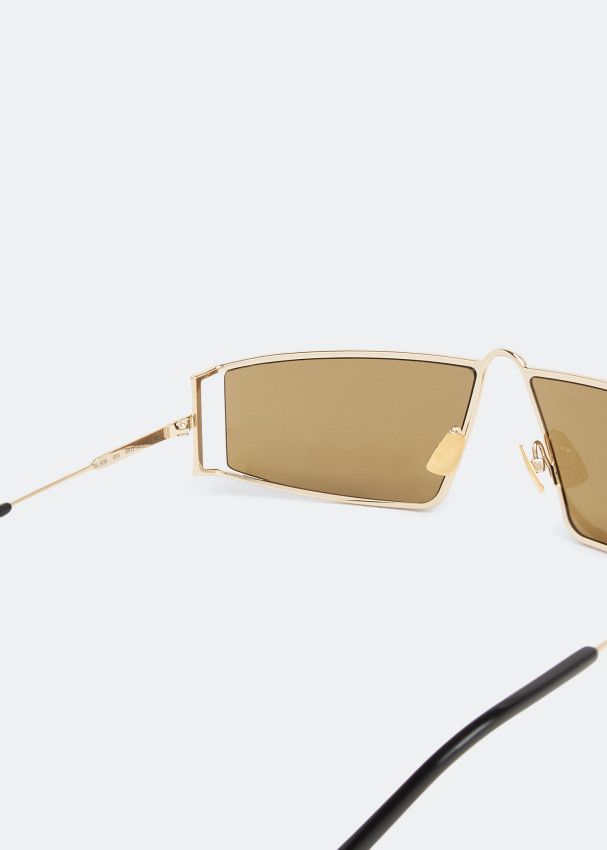 Saint Laurent Paris o1s1wg111224 Size: OS / SL 606 Sunglasses in Gold Size ONE SIZE - 4 Thumbnail