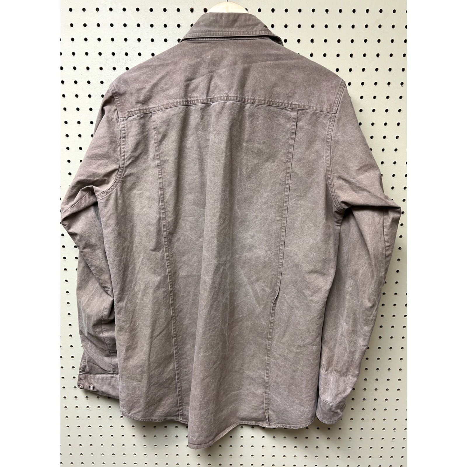 Eastern Mountain Sports VINTAGE EASTERN MOUNTAIN SPORTS Shirt Mens M EMS Canvas Long Sleeve Button-Up Brown Tan Casual 90s Outdoor Born 90s Fall Spring Mens Size US M / EU 48-50 / 2 - 2 Thumbnail
