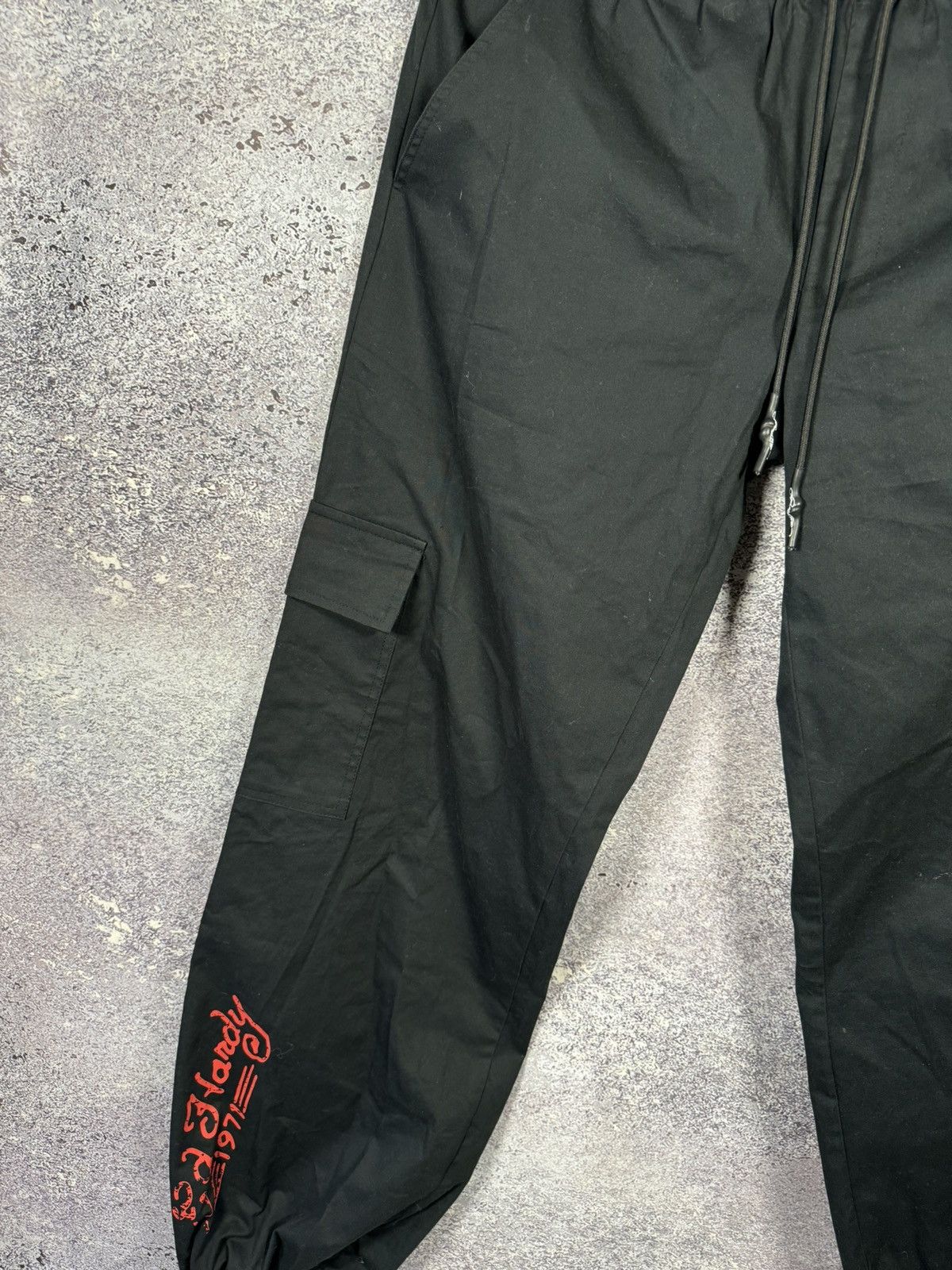 Ed Hardy × Urban Outfitters Ed Hardy x Urban Outfitters Cargo Pants Cotton Men XS Black Size US 30 / EU 46 - 4 Thumbnail