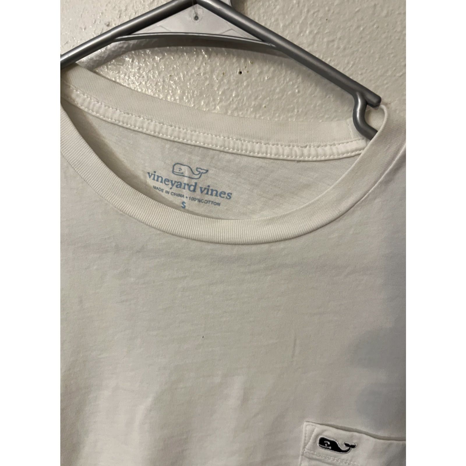 Vineyard Vines Vineyard Vines Logo T-Shirt Men's White Long Sleeve Size S Size US S / EU 44-46 / 1 - 3 Thumbnail