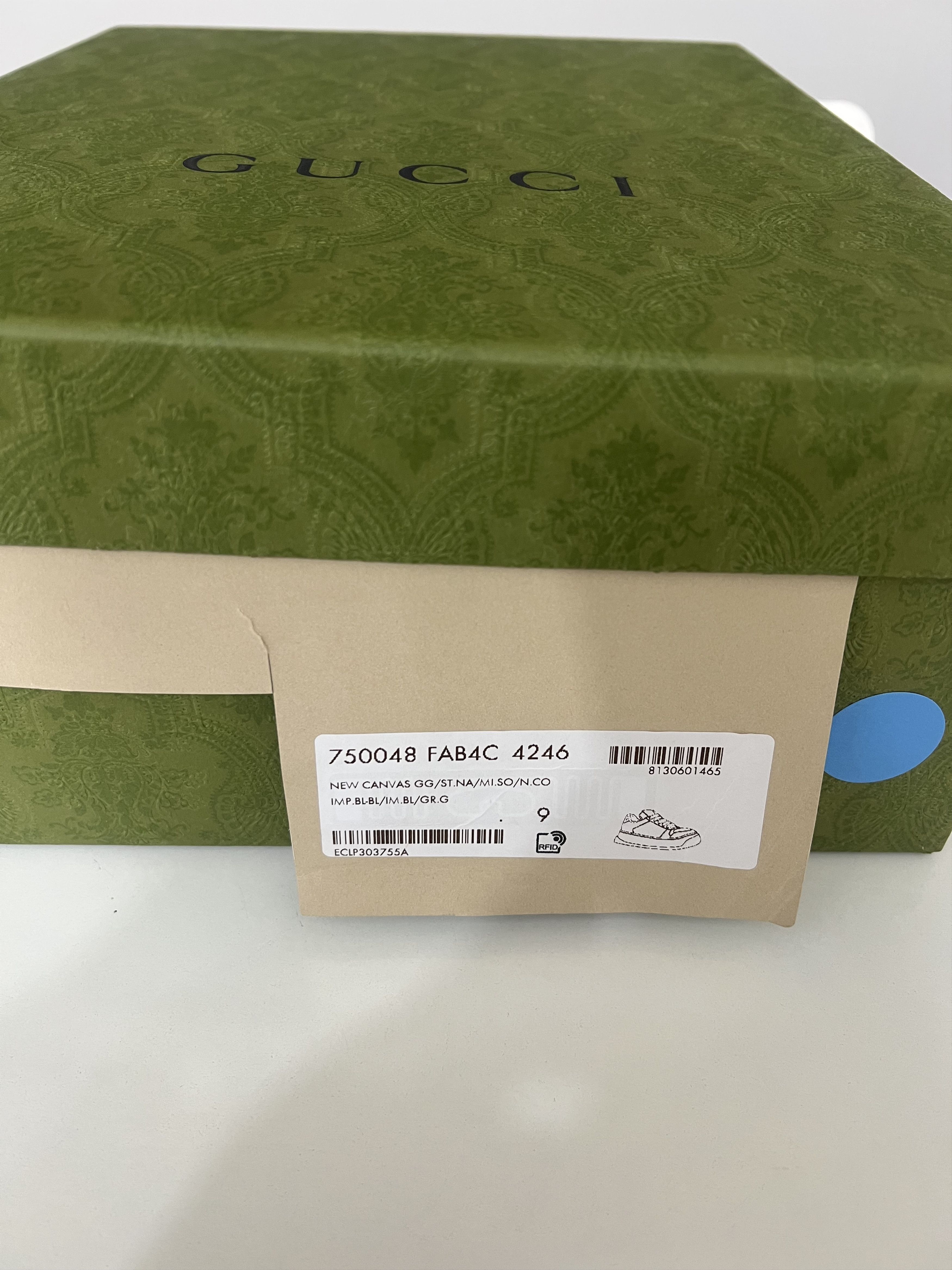 Gucci Gucci Screener Sneaker 'GG Monogram' - Imperial Blue Size 43 Size US 10 / EU 43 - 5 Thumbnail