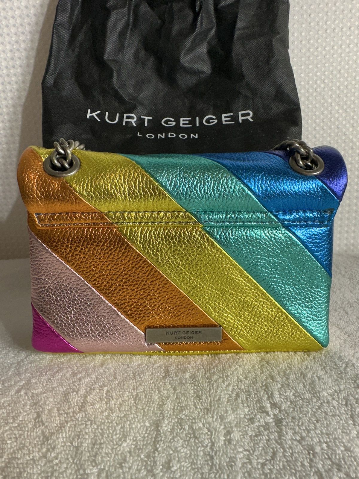 Kurt Geiger Mini Kensington Leather Crossbody Bag Size ONE SIZE - 6 Thumbnail