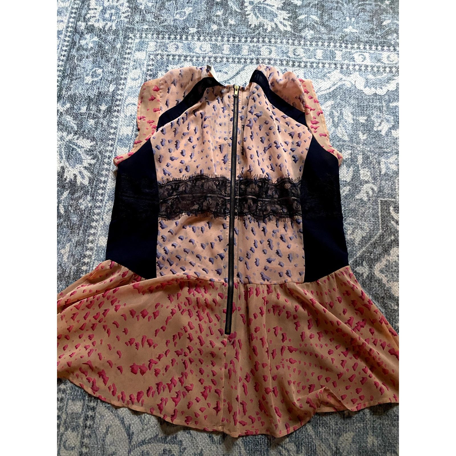 Anthropologie Anthropologie Dainty Sheer Lace Babydoll Coquette Twee Top Size S / US 4 / IT 40 - 5 Thumbnail