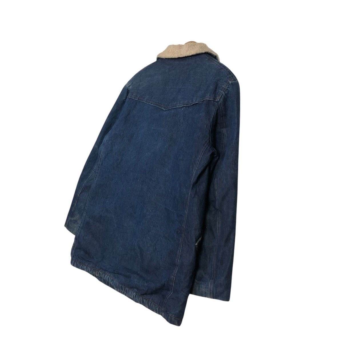 Japanese Brand 🔥VINTAGE CHORE DENIM JACKET BLANKET BIG X ANK ISSEY MIYAKE Size US L / EU 52-54 / 3 - 12 Thumbnail