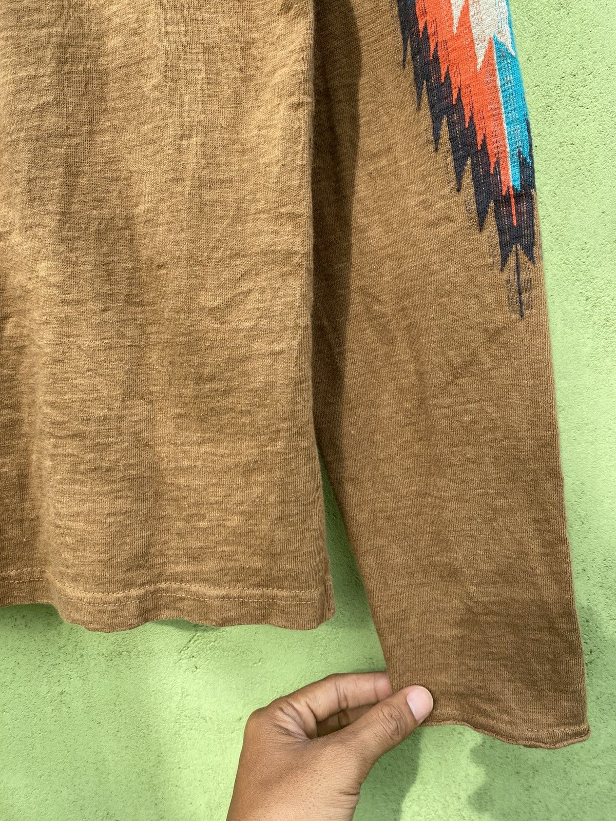 Kapital KAPITAL Made In Japan Native Pattern Long Sleeve Tee Iconic Size US M / EU 48-50 / 2 - 13 Thumbnail