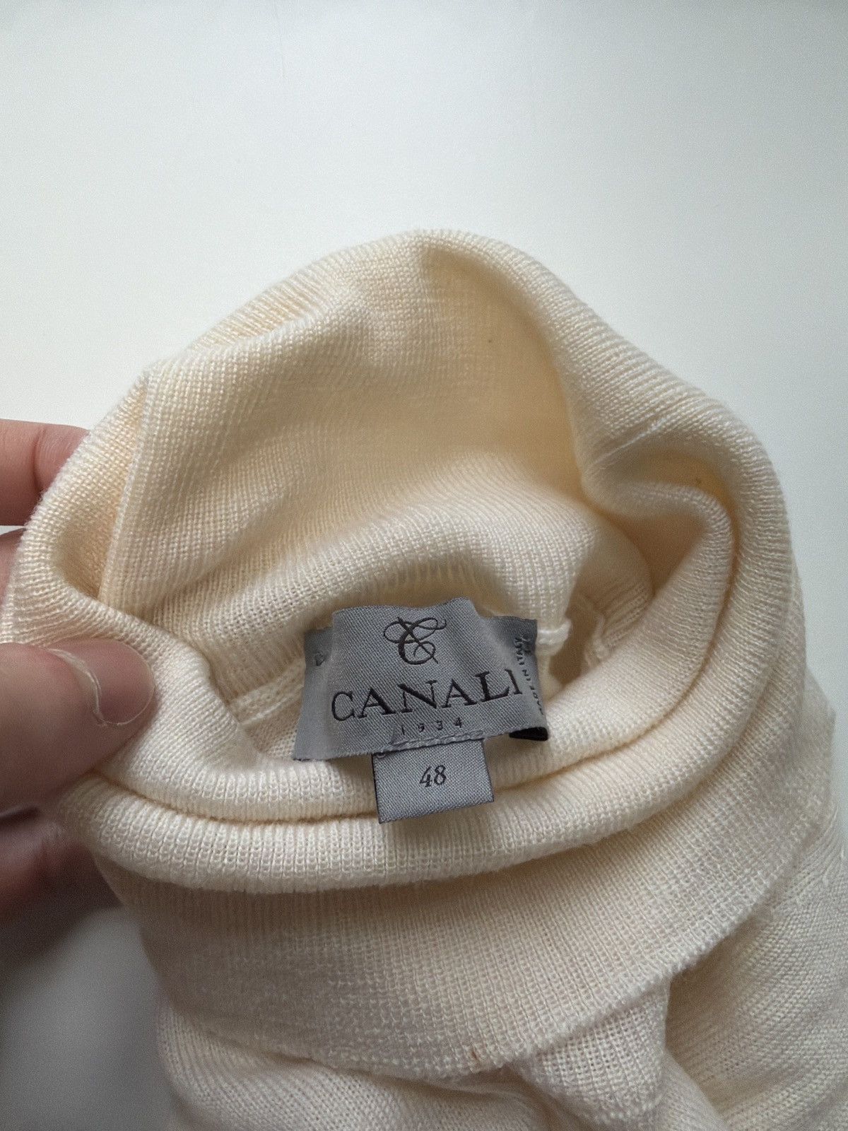 Canali Canali Turtleneck Size US M / EU 48-50 / 2 - 6 Thumbnail