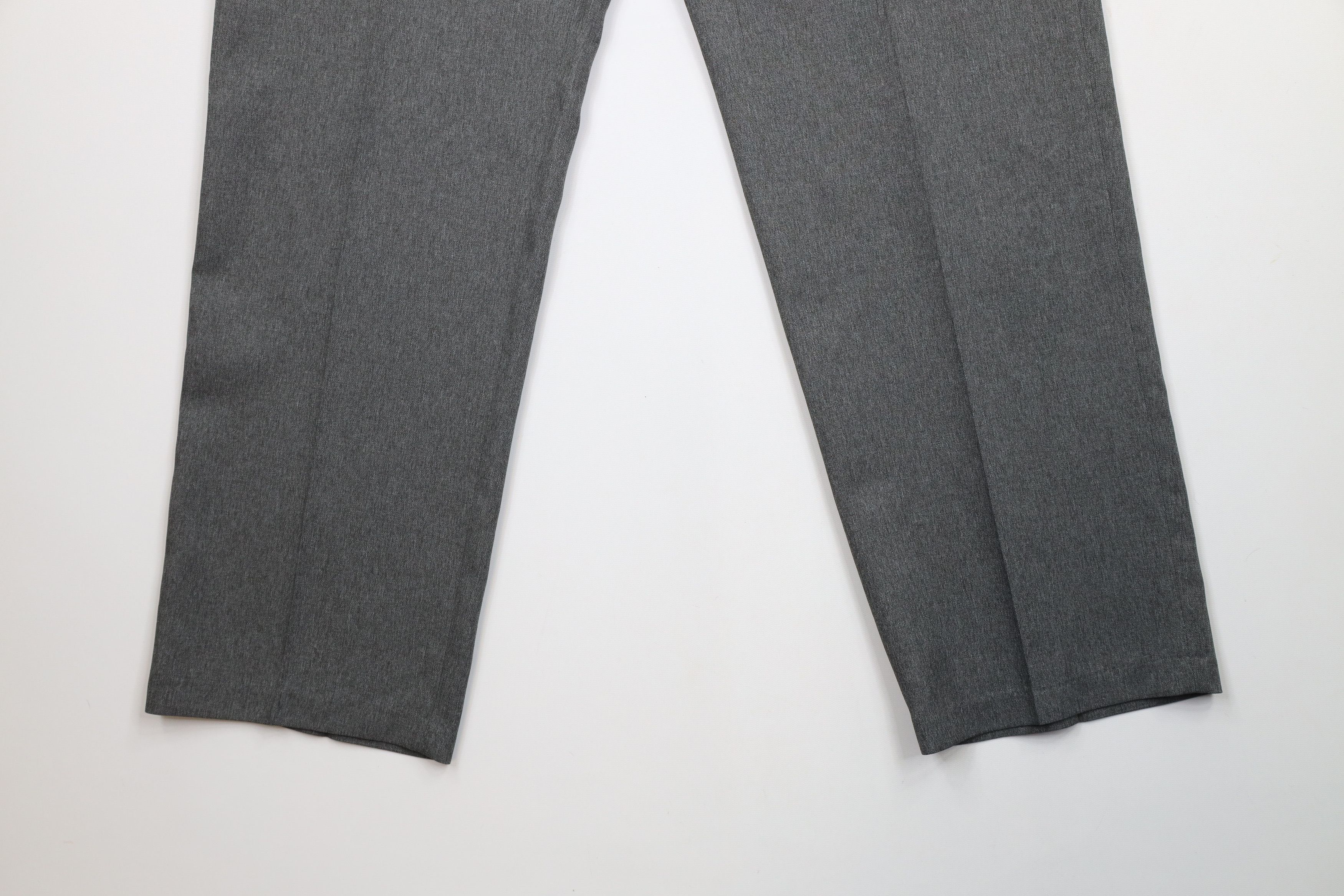 Levi's × Vintage Vintage 90s Levis Flared Wide Leg Chino Pant Heather Gray Size US 36 / EU 52 - 4 Thumbnail