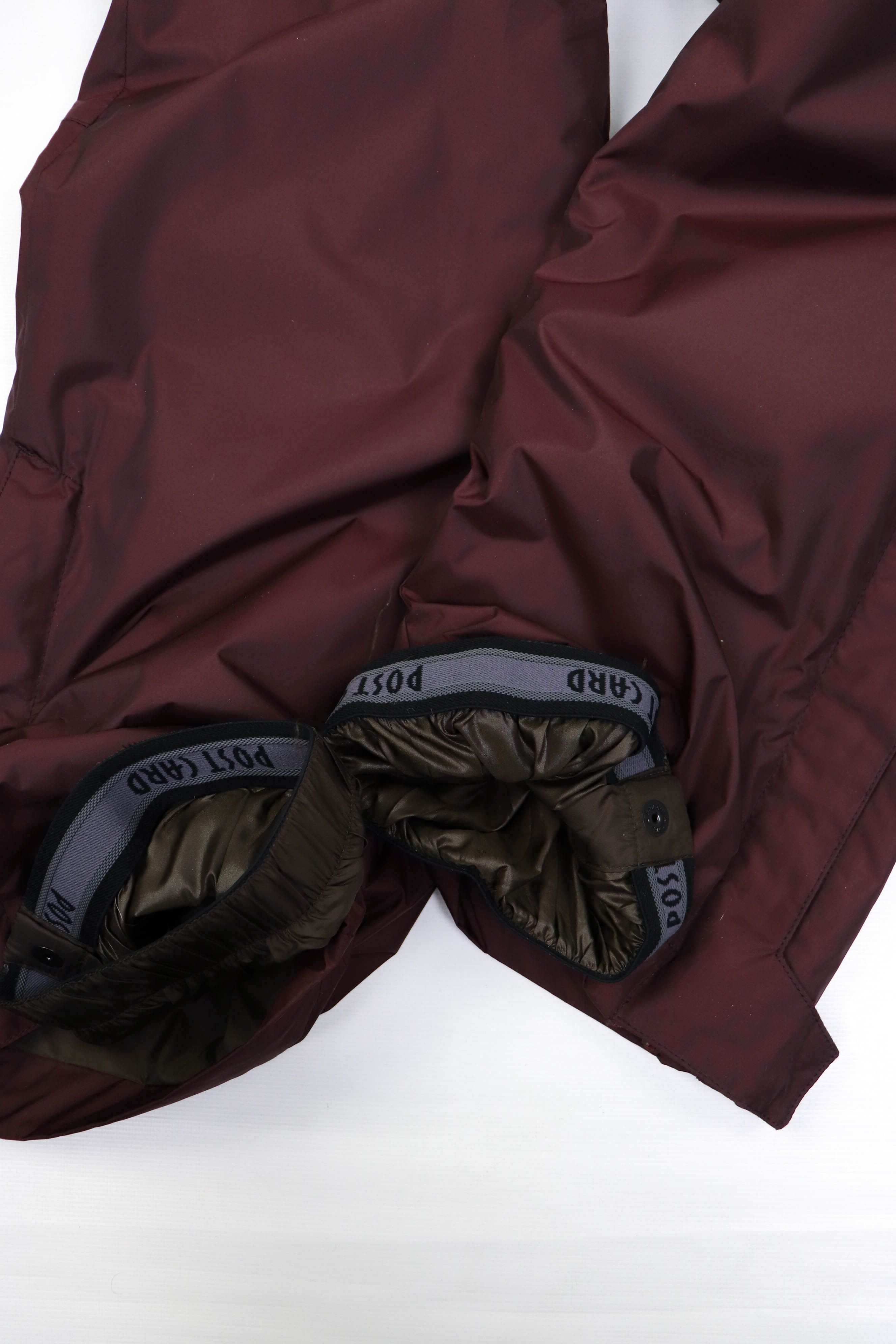 Other Post Card Burgundy Nylon Snow Ski Pants Size US 34 / EU 50 - 10 Thumbnail