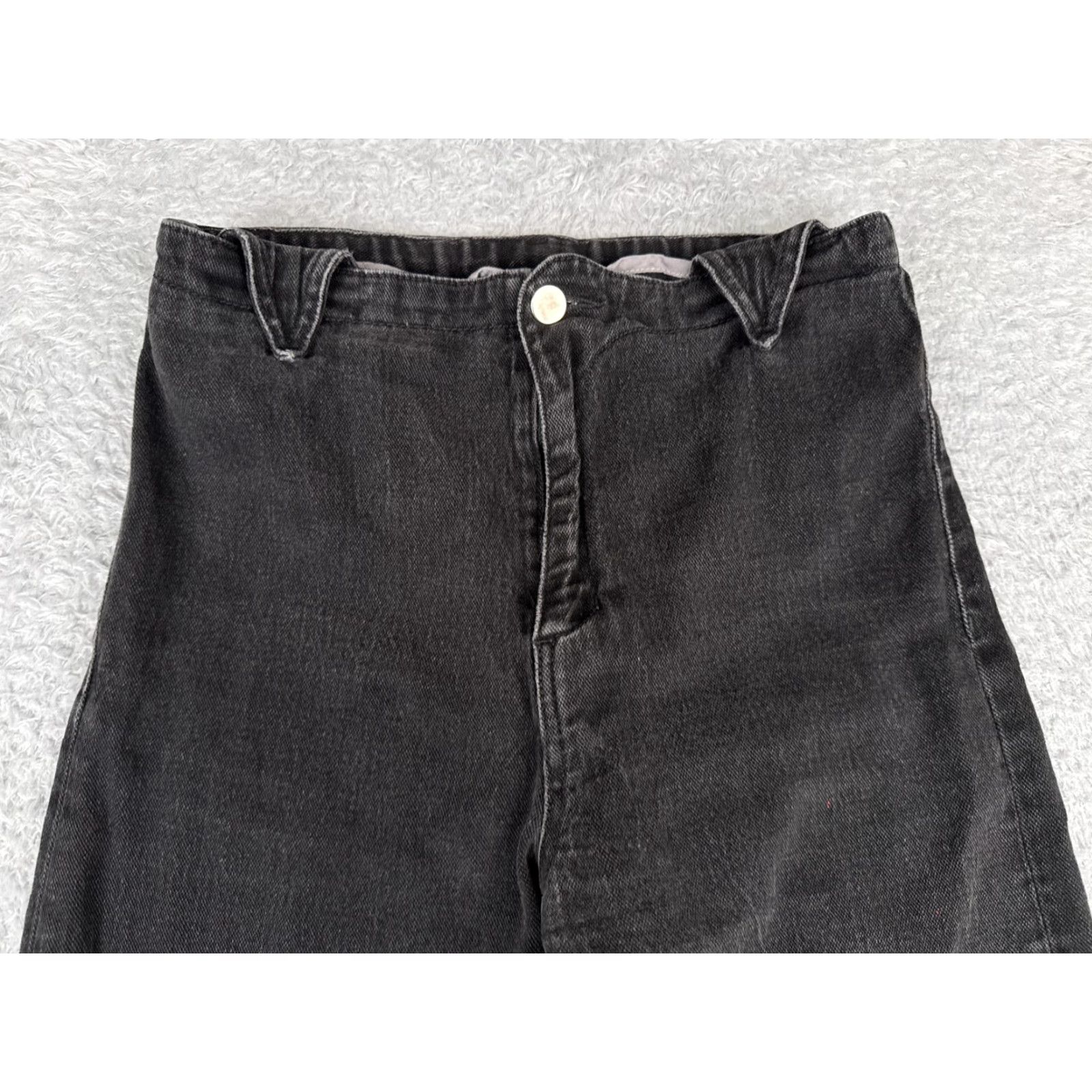 Denime VINTAGE Gray Antics Jeans Womens 28 Gray Antics Jeans Women Wide-Leg 90s 28x27 Denim Cotton Blend Slim Relaxed 5-Pocket Womens Size 28" / US 6 / IT 42 - 4 Thumbnail
