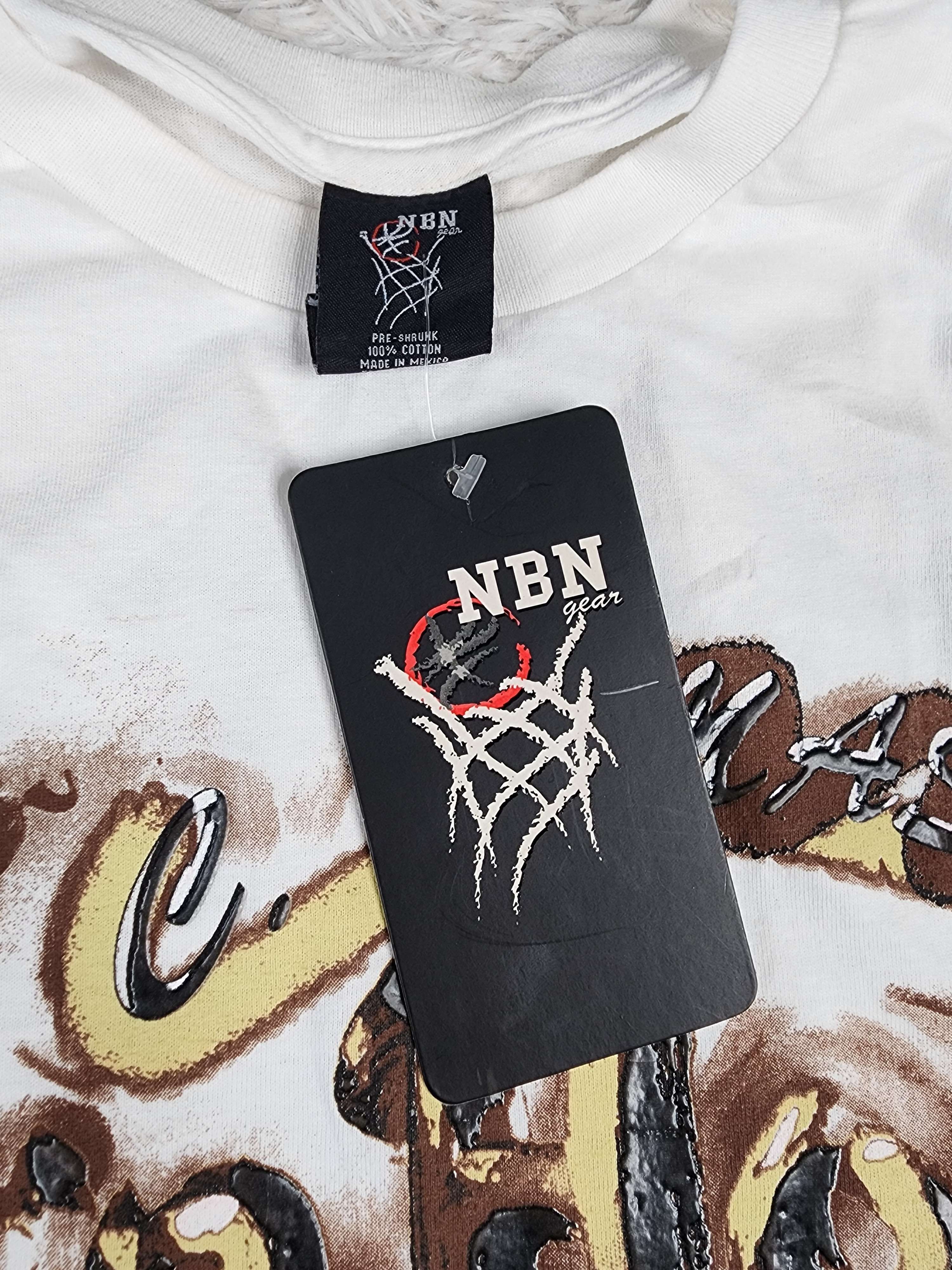 Vintage Vintage DSWT 90s NBN Gear C.B.Mass Hiphop Bboy tee Size US XXL / EU 58 / 5 - 5 Thumbnail