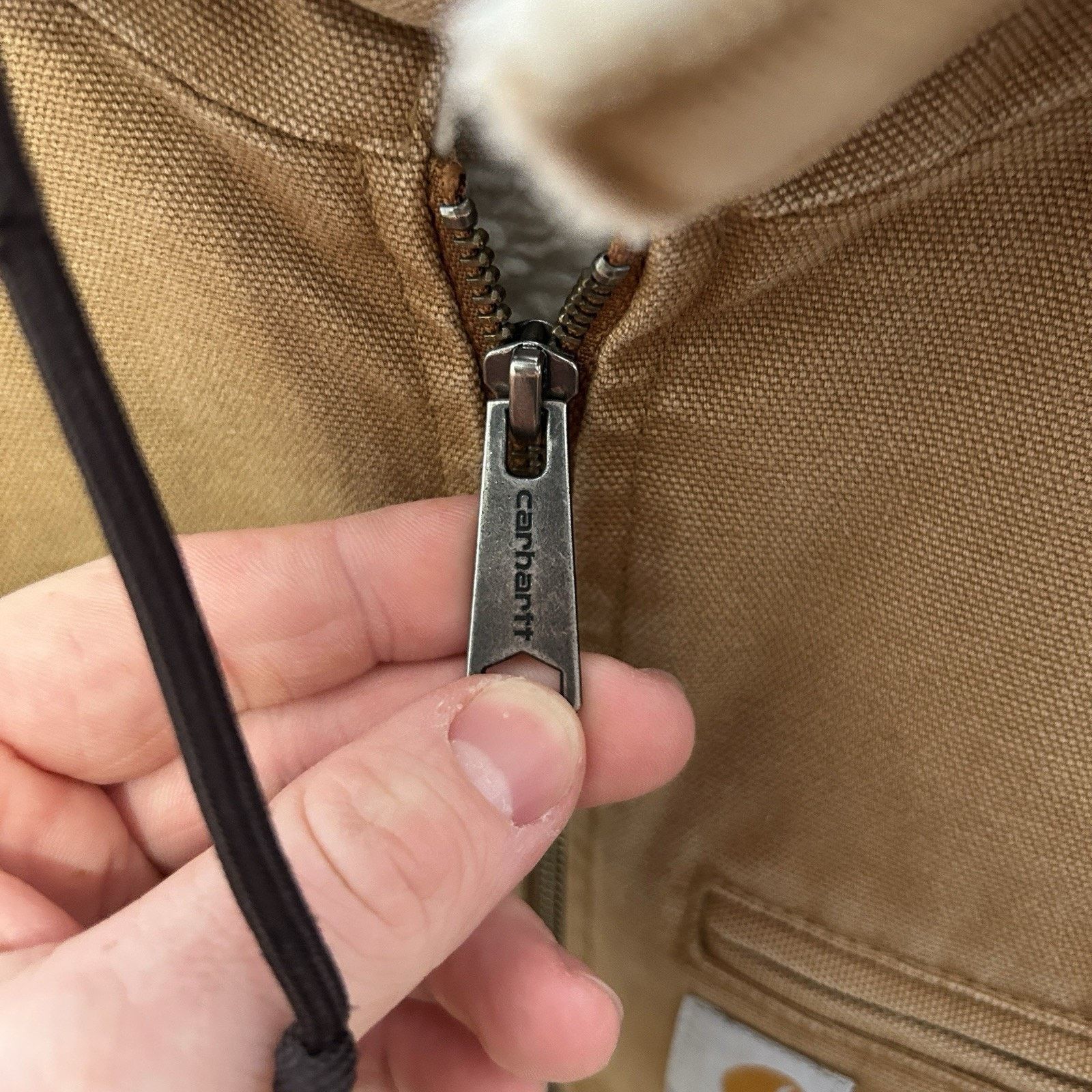 Carhartt Carhartt Sherpa-Lined Wildwood Jacket “Brown” 100815-211 Size M / US 6-8 / IT 42-44 - 14 Thumbnail