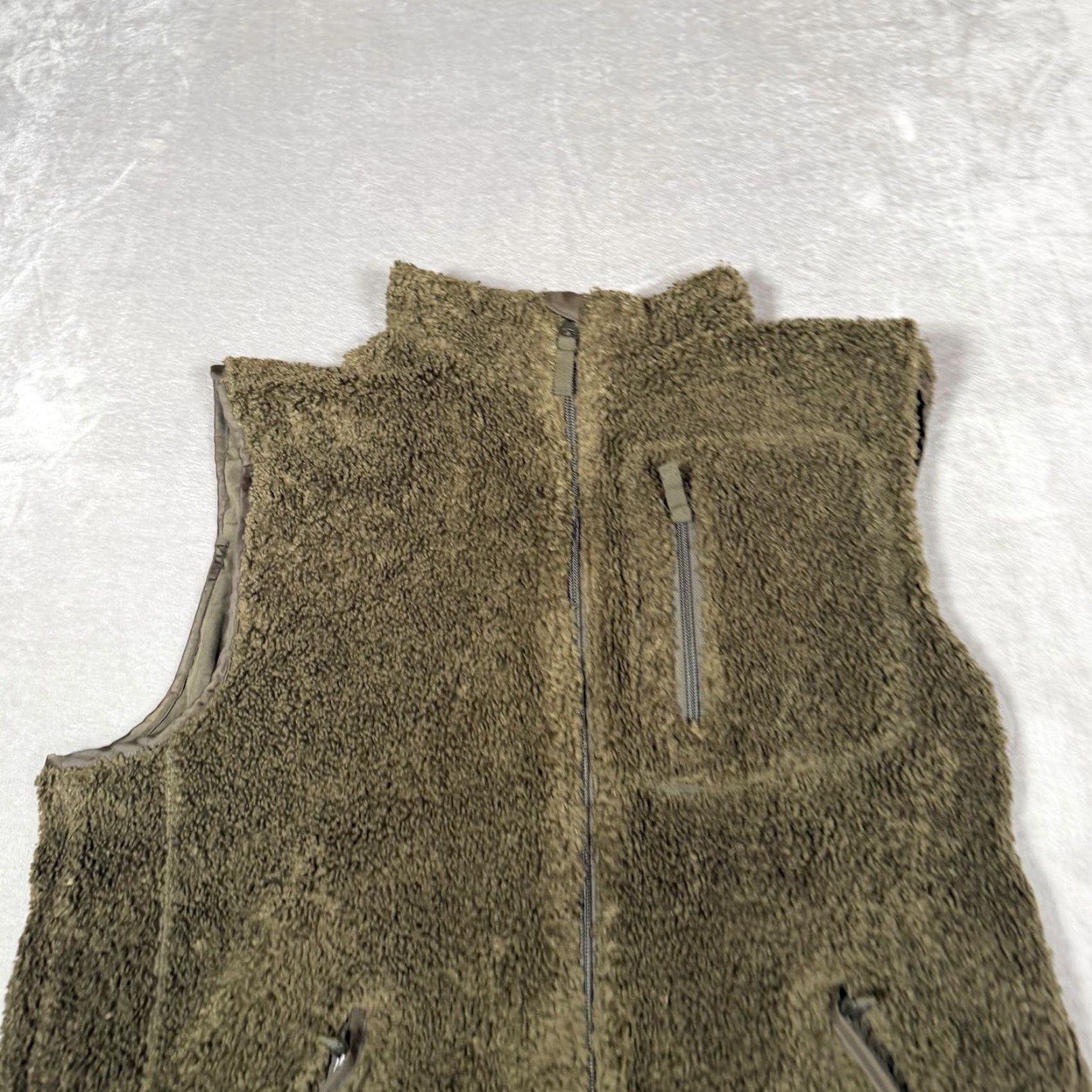The Territory Ahead VINTAGE Territory Ahead Vest Mens Medium Green Fleece Jacket Full Zip Mock Neck Size US M / EU 48-50 / 2 - 3 Thumbnail