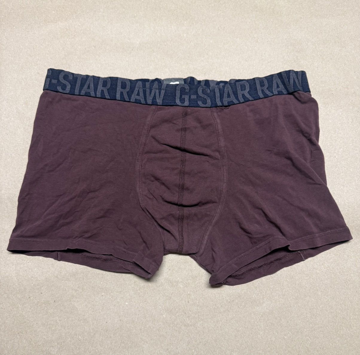 G-Star G-Star Raw Boxer Briefs Maroon pair Underwear size XXL! Size 38 - 1 Thumbnail