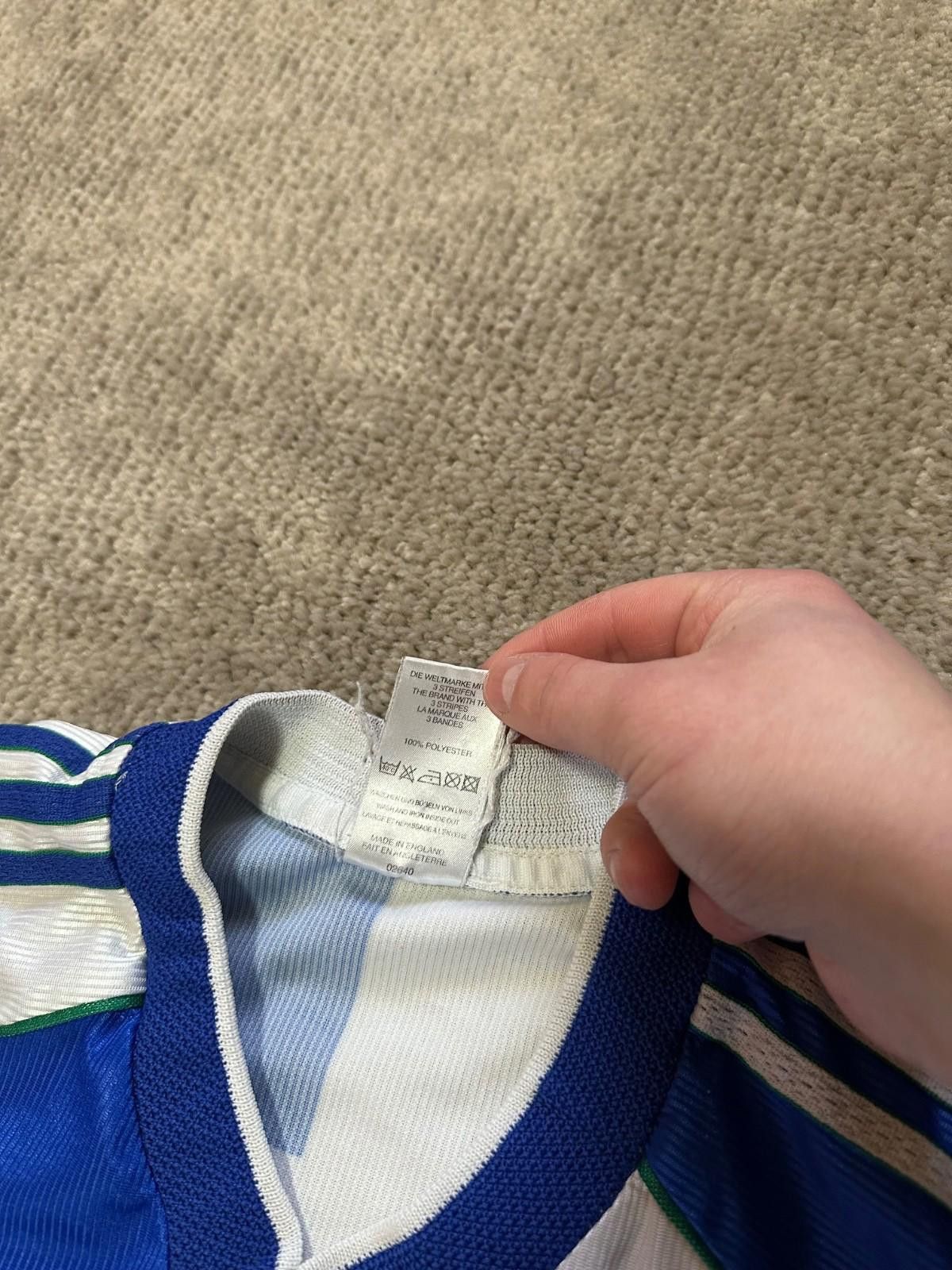 Adidas GRASSHOPPERS 1999 2000 HOME FOOTBALL SHIRT JERSEY Sz M Size US M / EU 48-50 / 2 - 6 Thumbnail