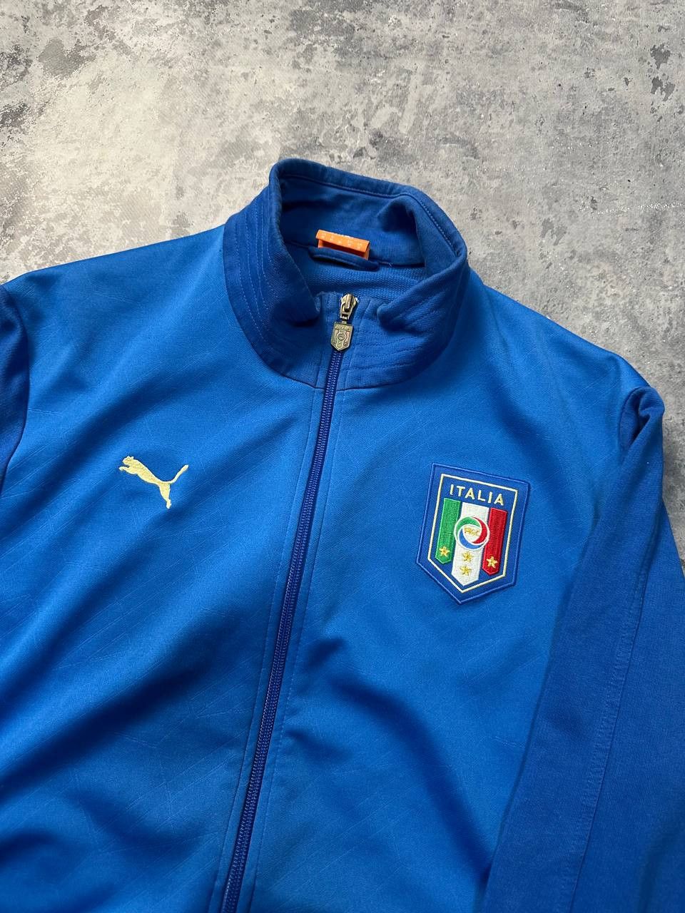 Puma Vintage 2000s Puma Italia FC Soccer zip hoodie Size US M / EU 48-50 / 2 - 6 Thumbnail