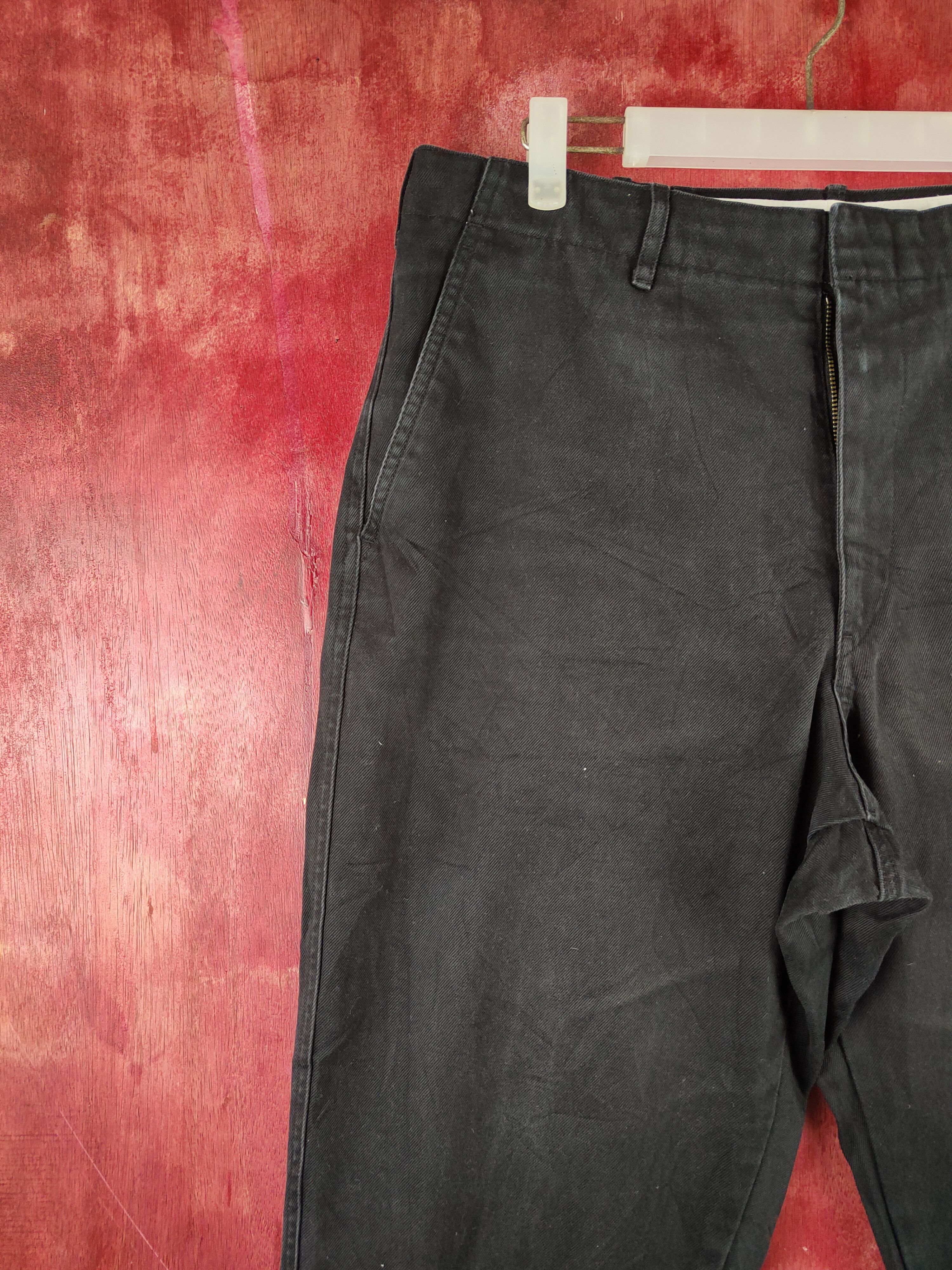 Undercover × Uniqlo UNDERCOVER x UNIQLO Black Baggy Trousers Pants N#S013 Size US 34 / EU 50 - 3 Thumbnail