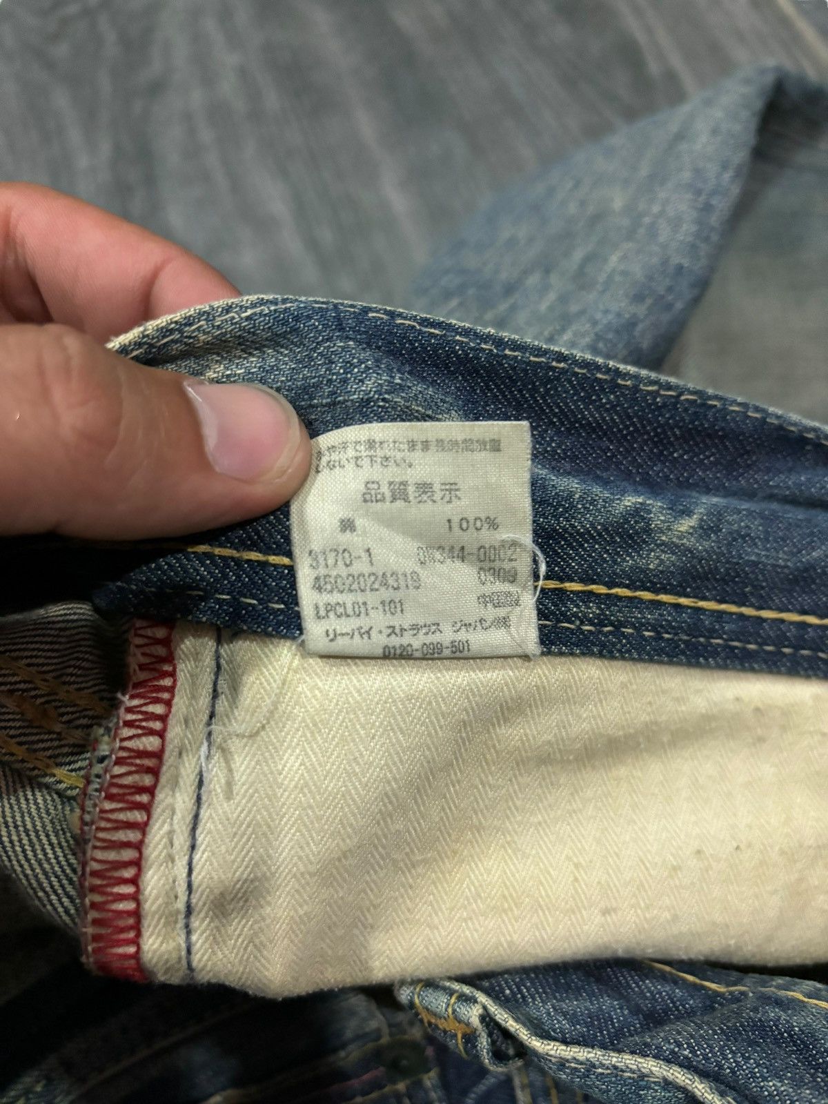 Levi's × Vintage Y2k Vintage Levi’s Japan Faded Cropped Cut Jeans Size US 28 / EU 44 - 6 Thumbnail