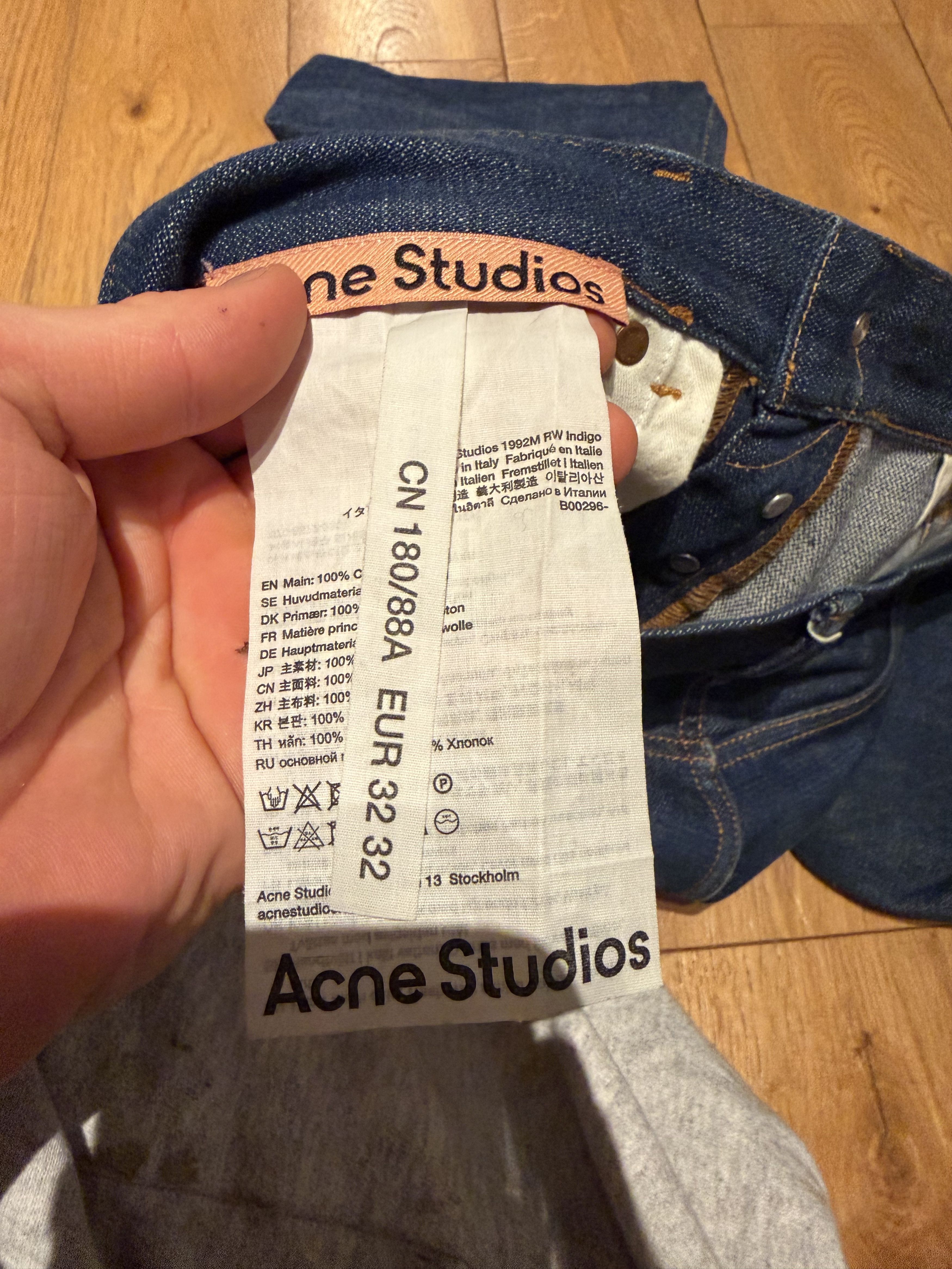 Acne Studios Acne Studios 1992m RW Indigo bootcut denim pants Size US 32 / EU 48 - 11 Thumbnail