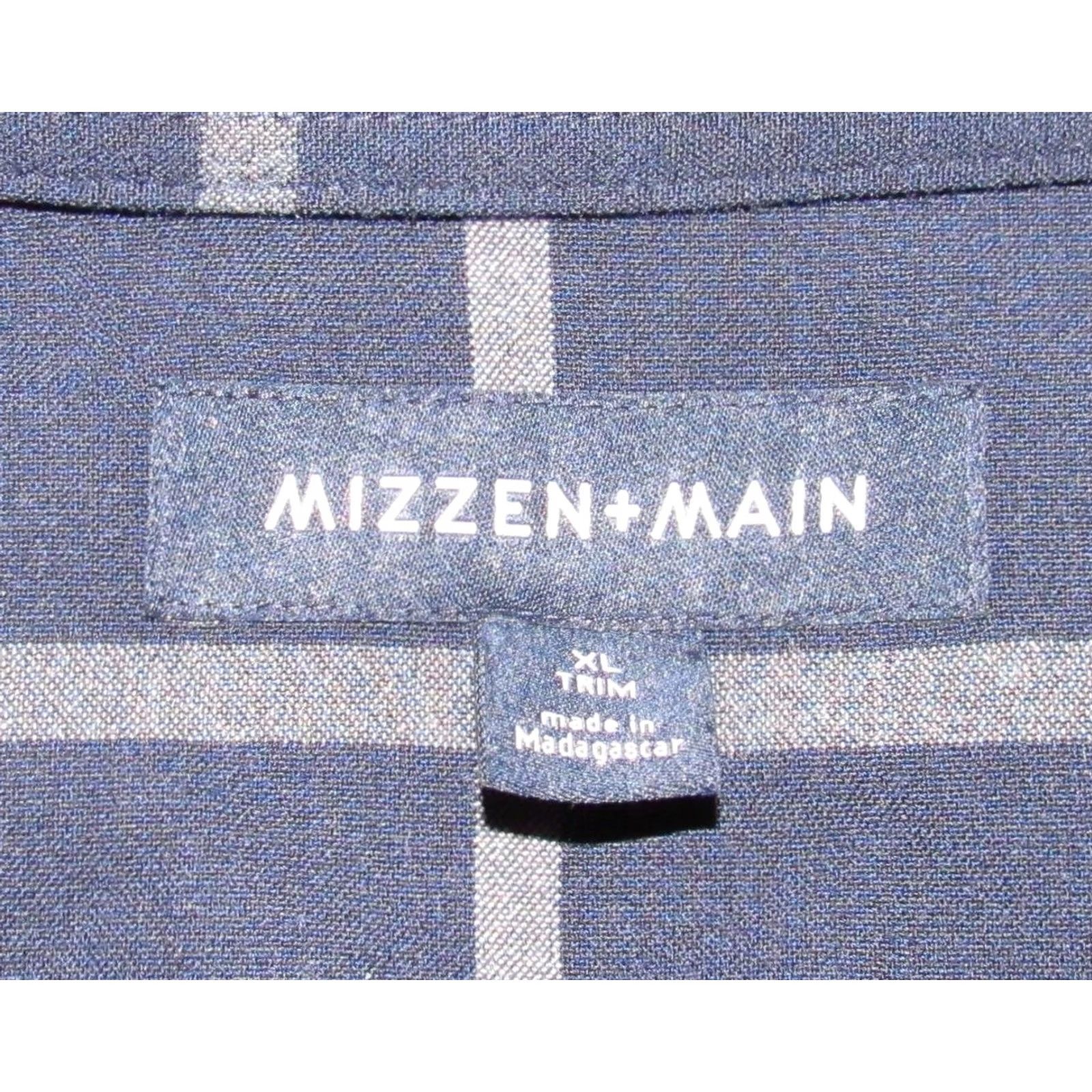 Mizzen+Main MIZZEN + MAIN Blue Rayon Blend Long Sleeve Button Down Shirt Trim XL Mens XL Blue Rayon Blend Long Sleeve Button Down Shirt Trim XL Size US XL / EU 56 / 4 - 3 Thumbnail