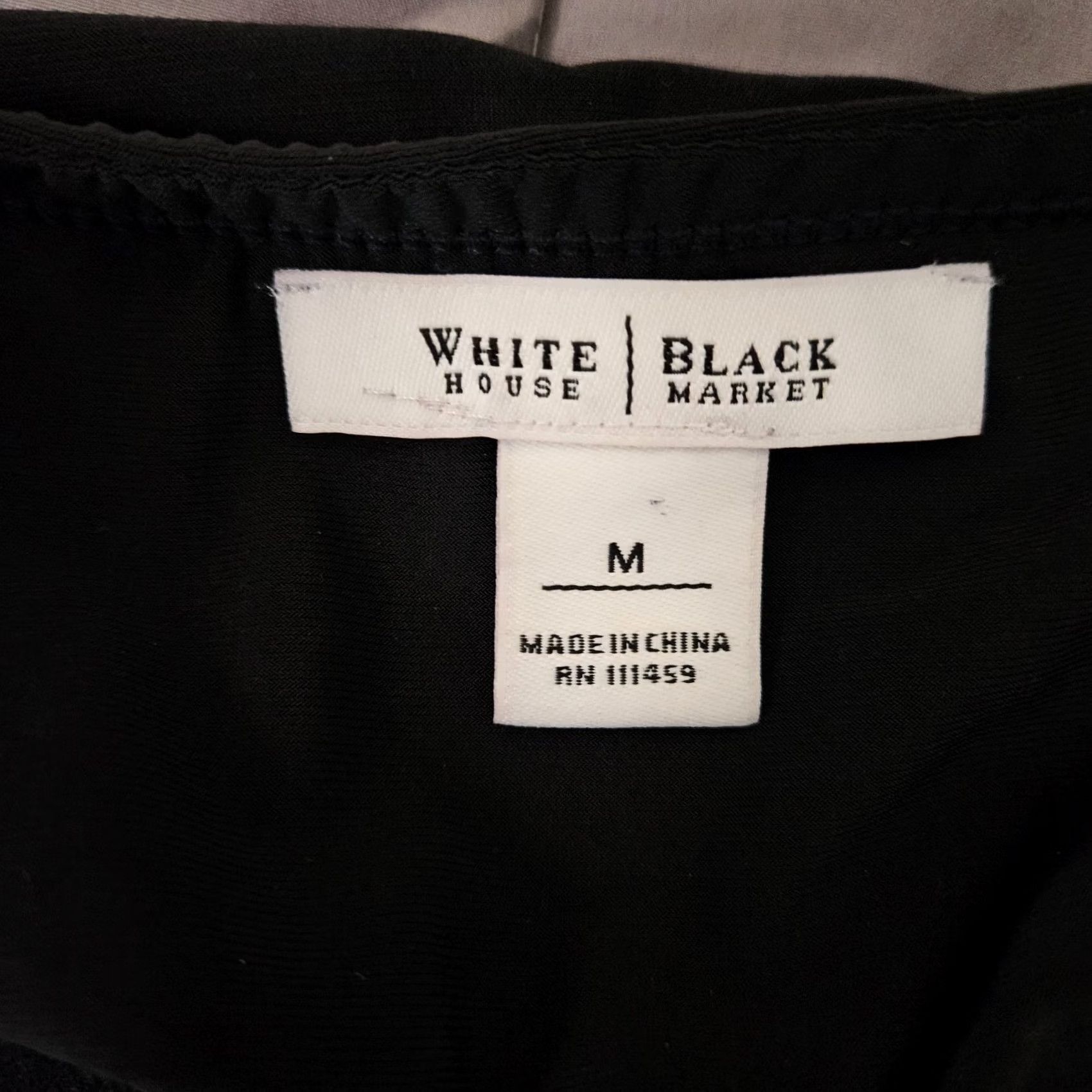 White House Black Market White House Black Market Women's Black Backless Halter Tank Top Size M Size M / US 6-8 / IT 42-44 - 3 Thumbnail