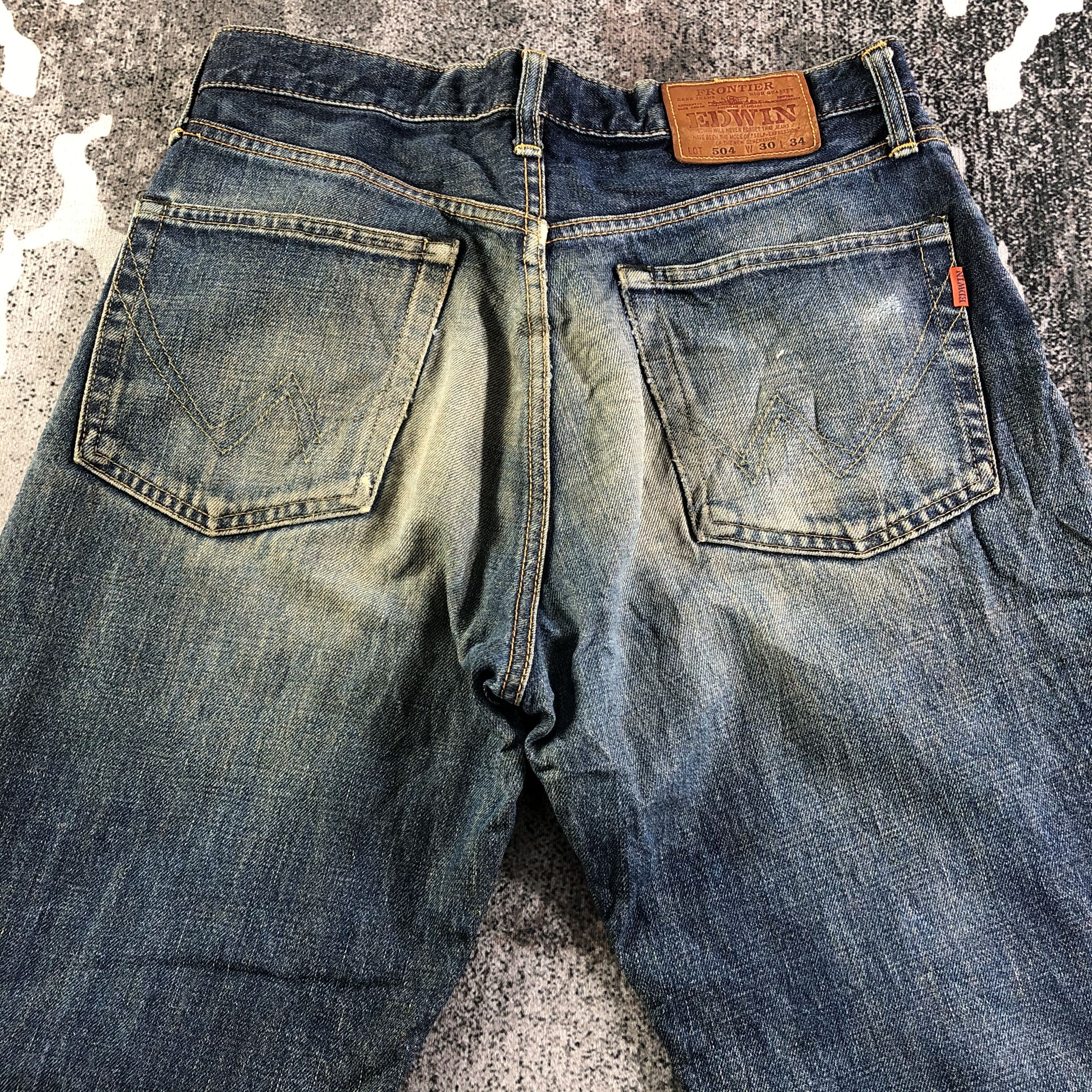 Edwin Vintage Edwin Jeans Rusty Blue Denim KJ2981 Size US 30 / EU 46 - 4 Thumbnail