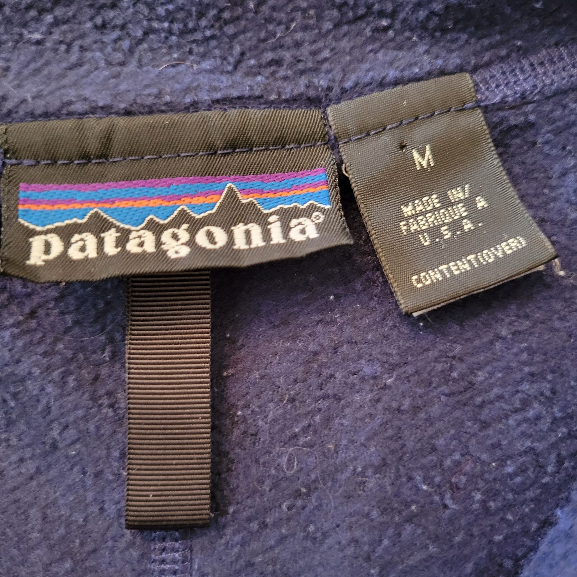 Patagonia Patagonia M Blue USA Full Zip Fleece Jacket EL CAPILENE Vint Size US M / EU 48-50 / 2 - 3 Thumbnail